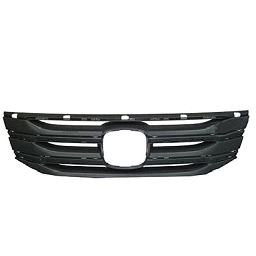 CAPA Certified 2002-2004 Honda Odyssey 3.5L V6 Front Bumper Grille Replacement - Textured Gray ABS Plastic Grill Shell Assembly for Enhanced Vehicle Appearance & Protection | Perfect for Car Restoration, Customization & Daily Driving