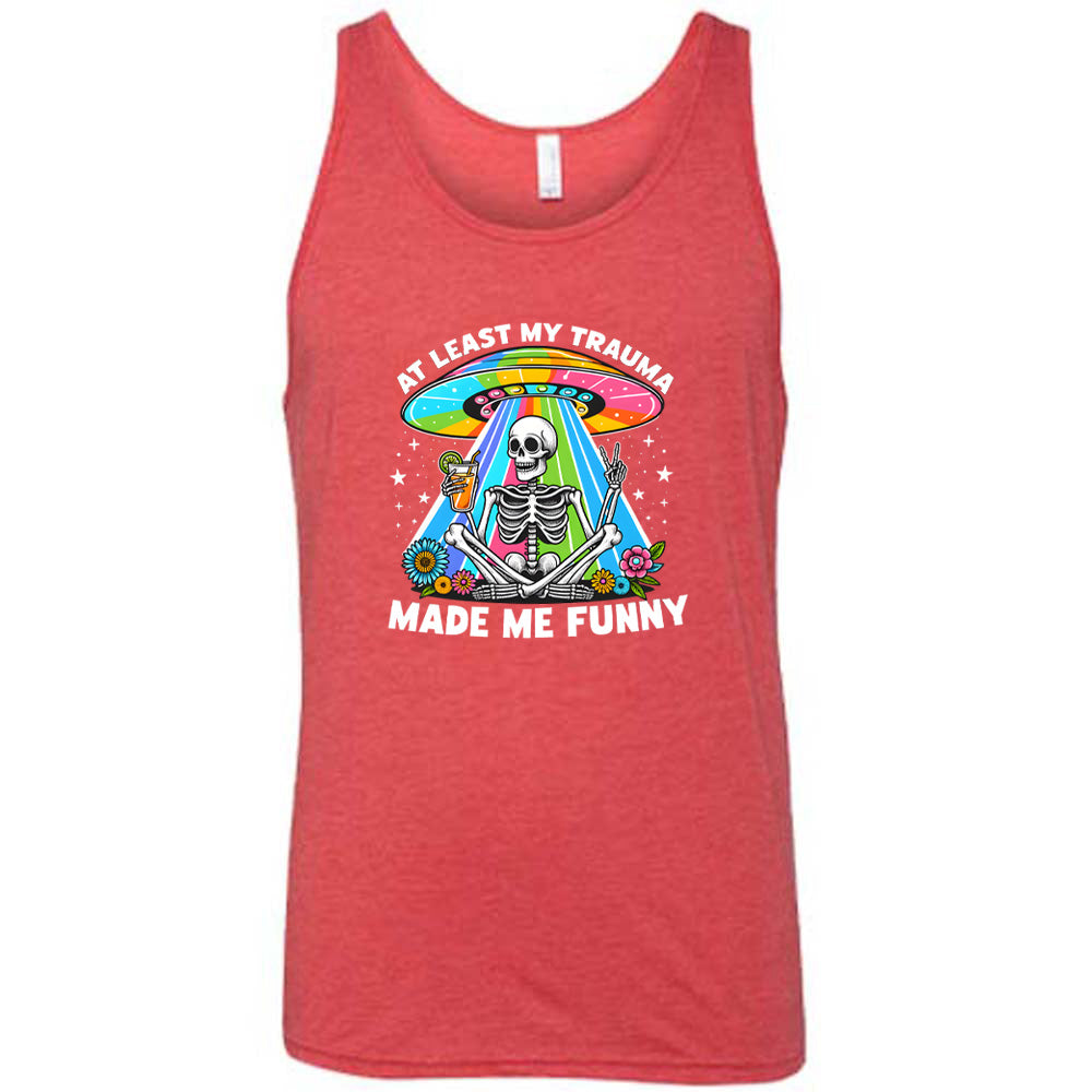 Funny Trauma Humor T-Shirt - Unisex Comfort Fit Cotton Tee for Mental Health Awareness & Comedy Lovers - Perfect for Therapy Sessions, Stand-Up Shows & Casual Wear