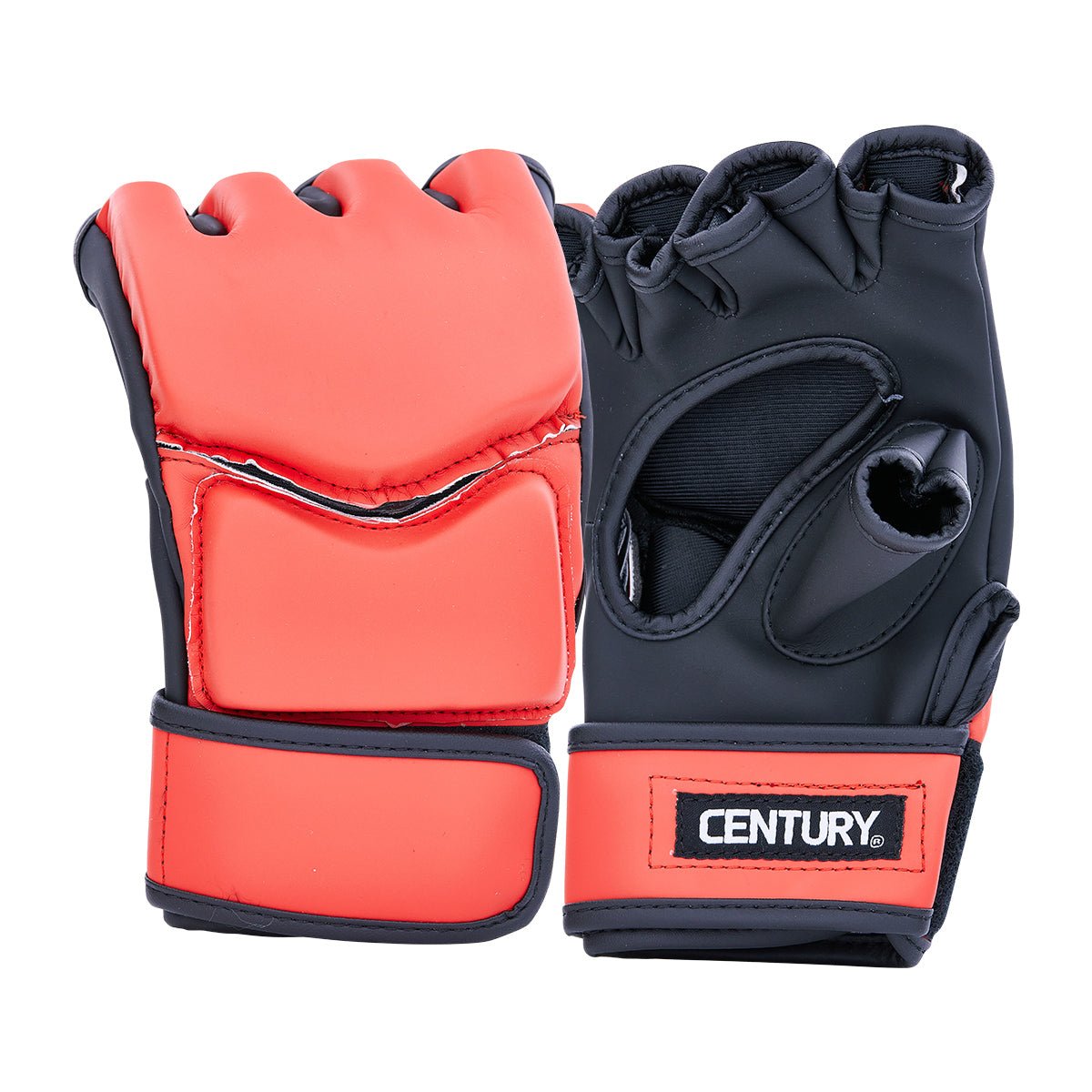 Century Solid MMA Training Gloves - Premium Leather Sparring Gloves for Boxing, Muay Thai & MMA - Perfect for Training, Sparring & Fitness Workouts