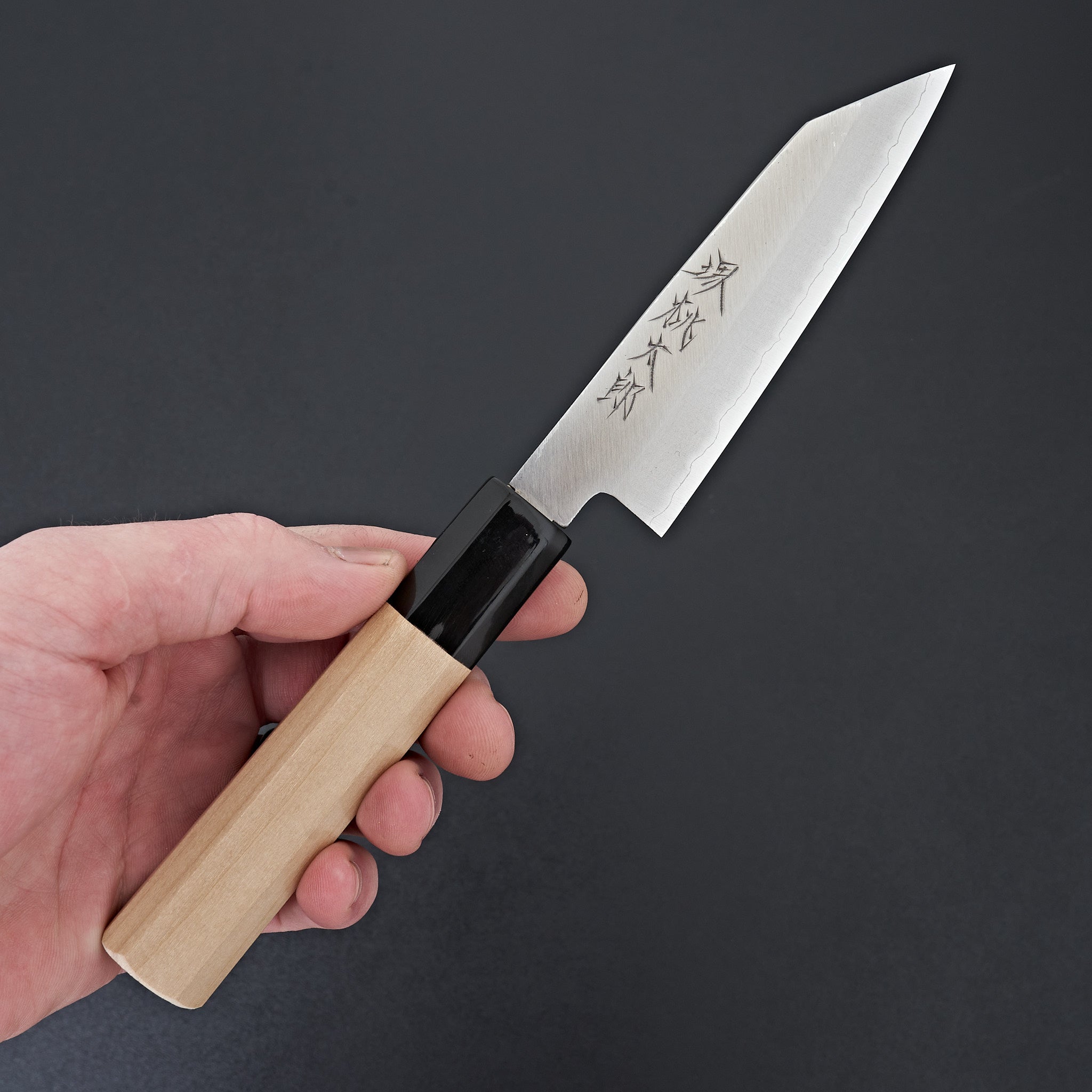 Premium Sakai Momotaro Ginsan Kiritsuke Petty Knife 120mm - Japanese Stainless Steel Kitchen Knife for Slicing, Dicing & Precision Cutting - Perfect for Chefs & Home Cooking