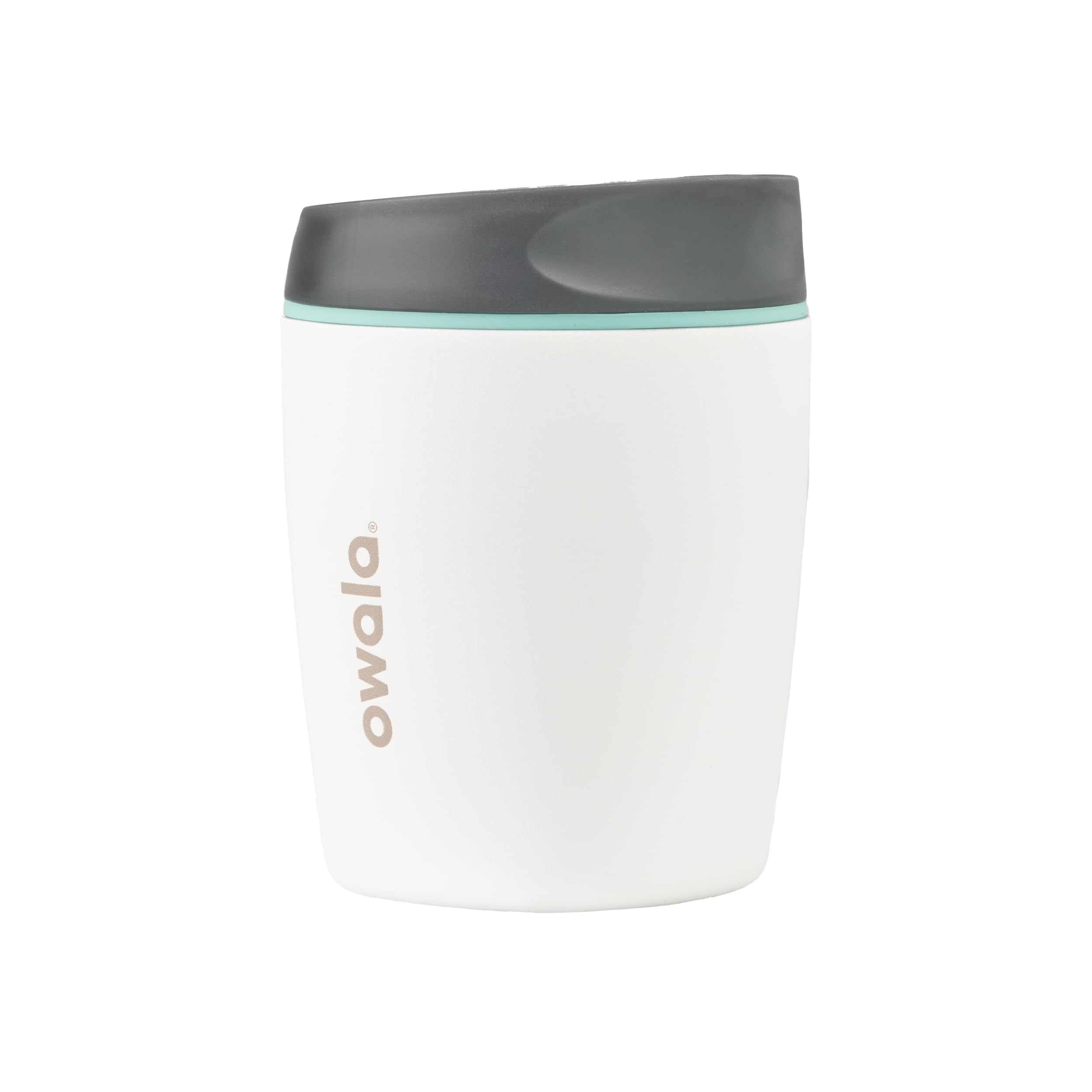Owala 10oz Insulated Coffee Tumbler - BPA Free Stainless Steel Travel Mug for Hot & Iced Coffee - Perfect for Cappuccino & Office Use