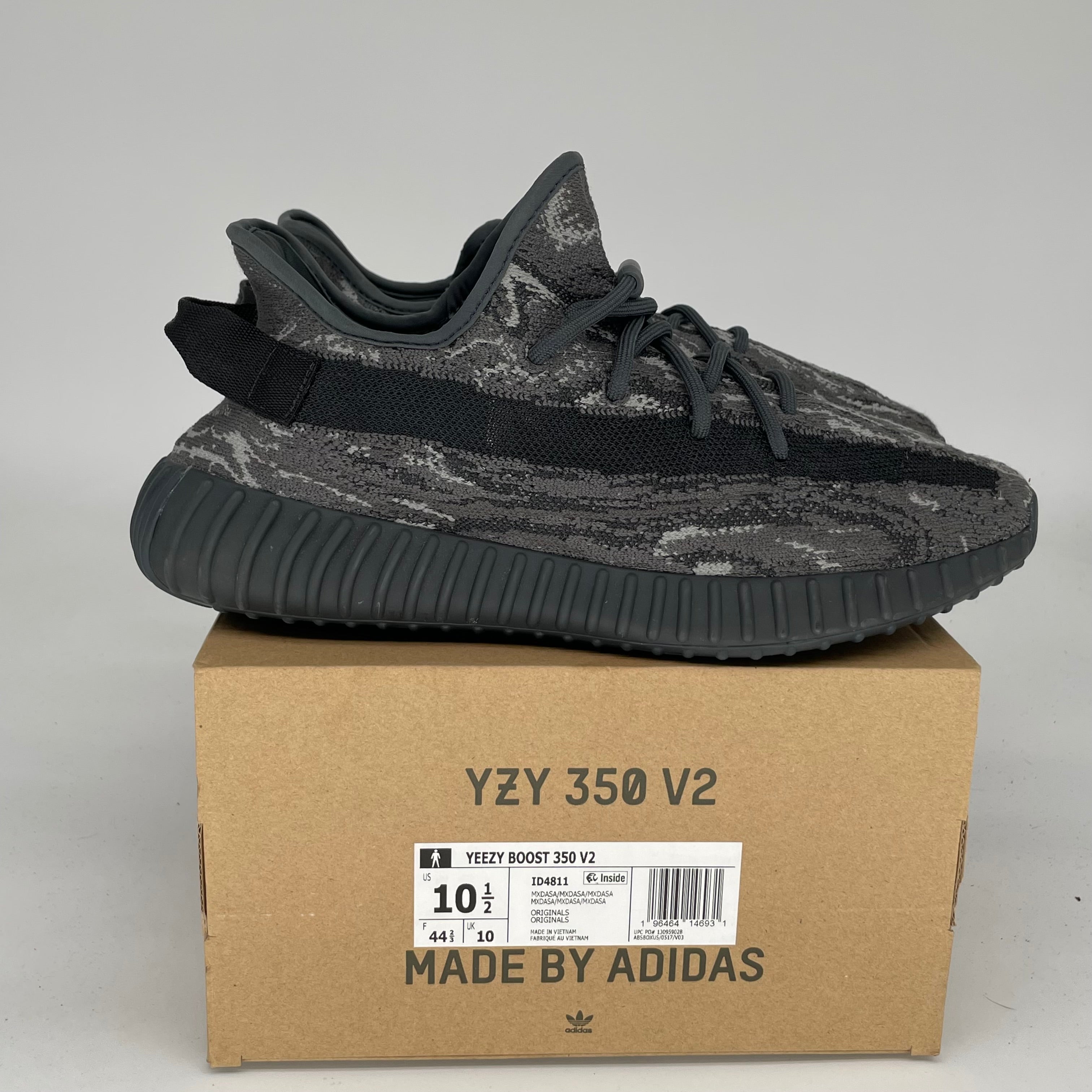 Adidas Yeezy Boost 350 V2 MX Dark Salt - Men's Running Shoes Size 10.5 | Comfortable Sneakers for Jogging, Gym & Casual Wear | ID4811