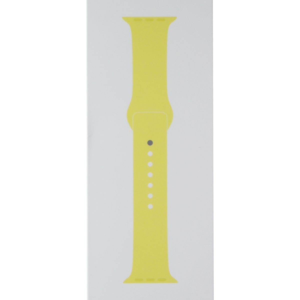 Apple Watch Sport Band 45mm - Compatible with Apple Watch 42mm/44mm/45mm - Lemon Zest Color - Full Set - Perfect for Running, Workouts & Everyday Wear
