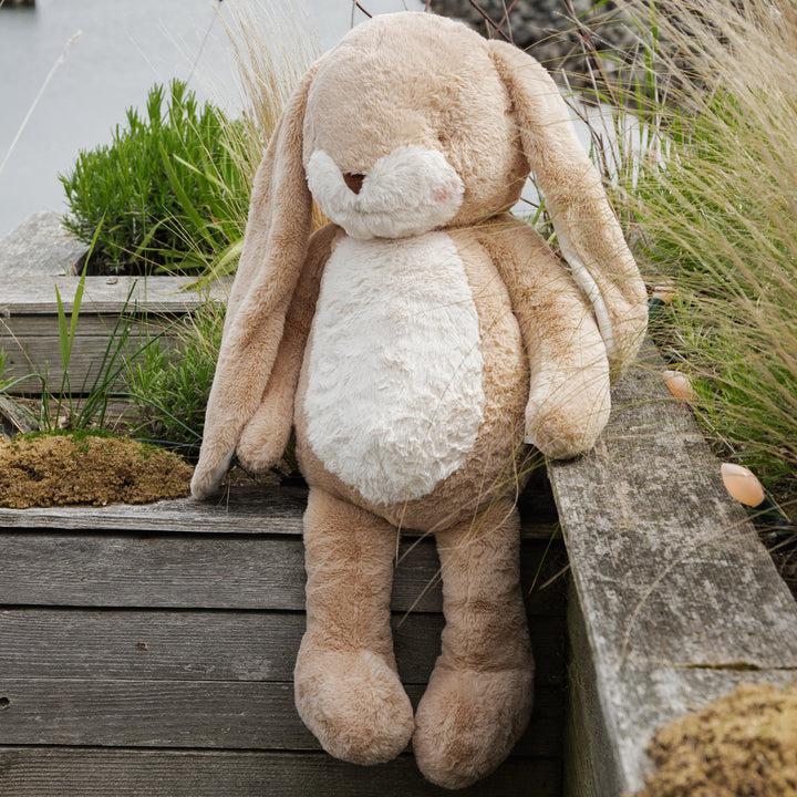 Bigger 26 Floppy Nibble Bunny Plush Toy - Soft Stuffed Animal for Kids & Adults | Perfect for Cuddling, Gifts, and Home Decor