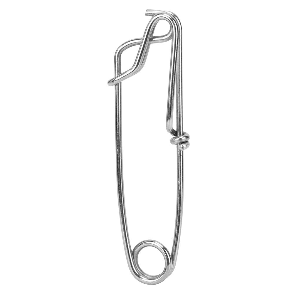 Alomejor Stainless Steel Longline Tuna Clip - Heavy Duty Fishing Snap Swivels & Branch Hanger for Saltwater Trolling - Perfect for Offshore Big Game Fishing and Commercial Longline Operations