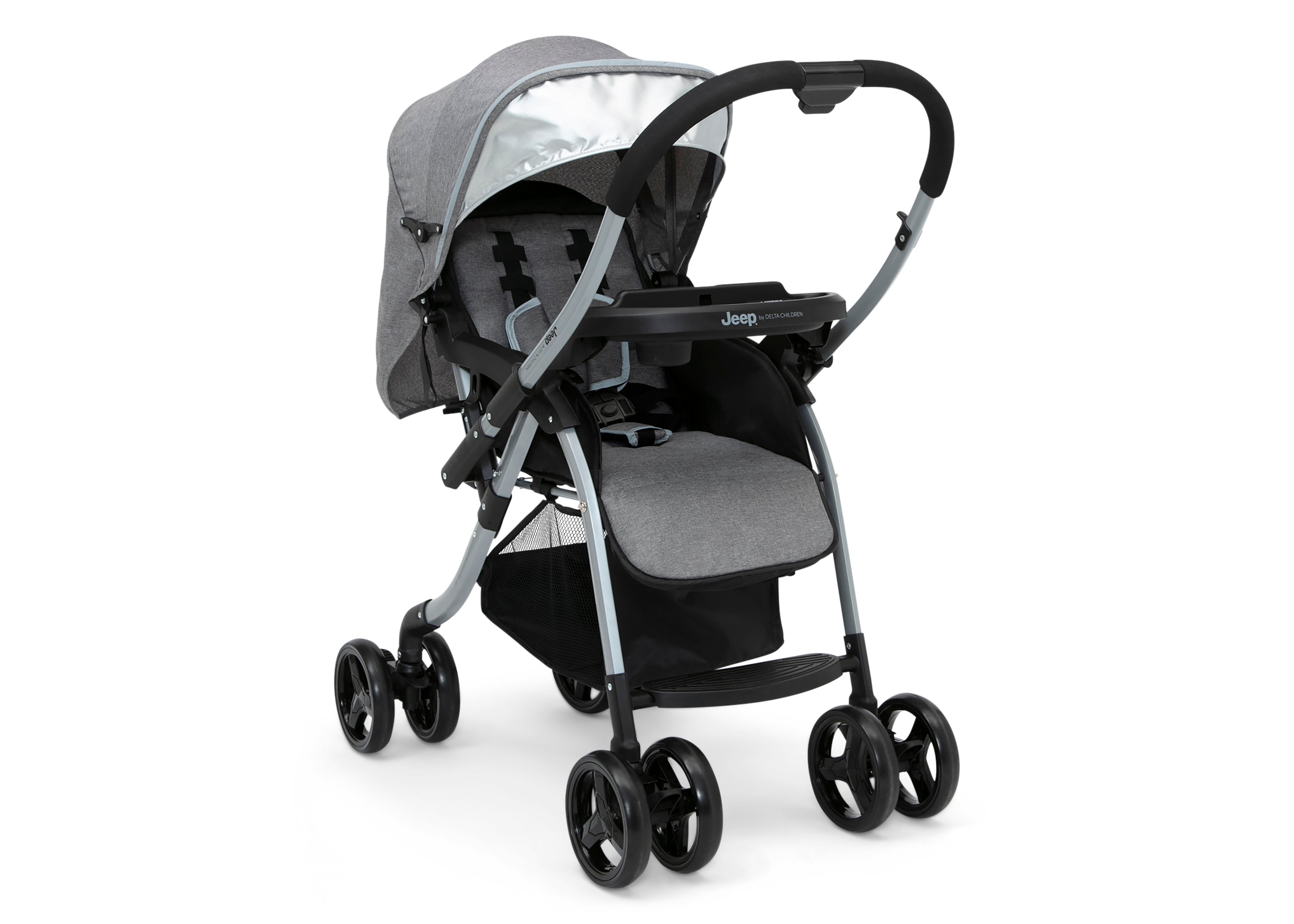 Reversible Handle Stroller - Lightweight & Adjustable Baby Stroller for Newborns to Toddlers - Perfect for Travel, Shopping, and Daily Walks