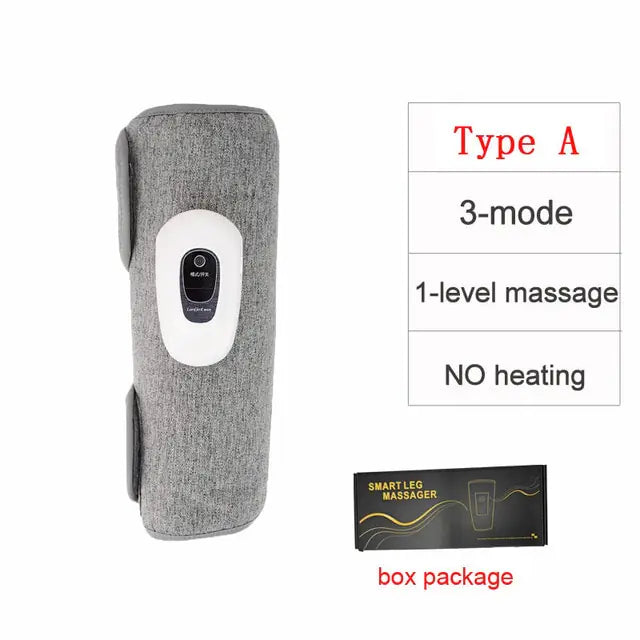 Electric Foot and Calf Massager for Muscle Relaxation - Rejuvenating Leg Massage Machine for Pain Relief & Circulation - Perfect for Home Use, Post-Workout Recovery & Office Relaxation