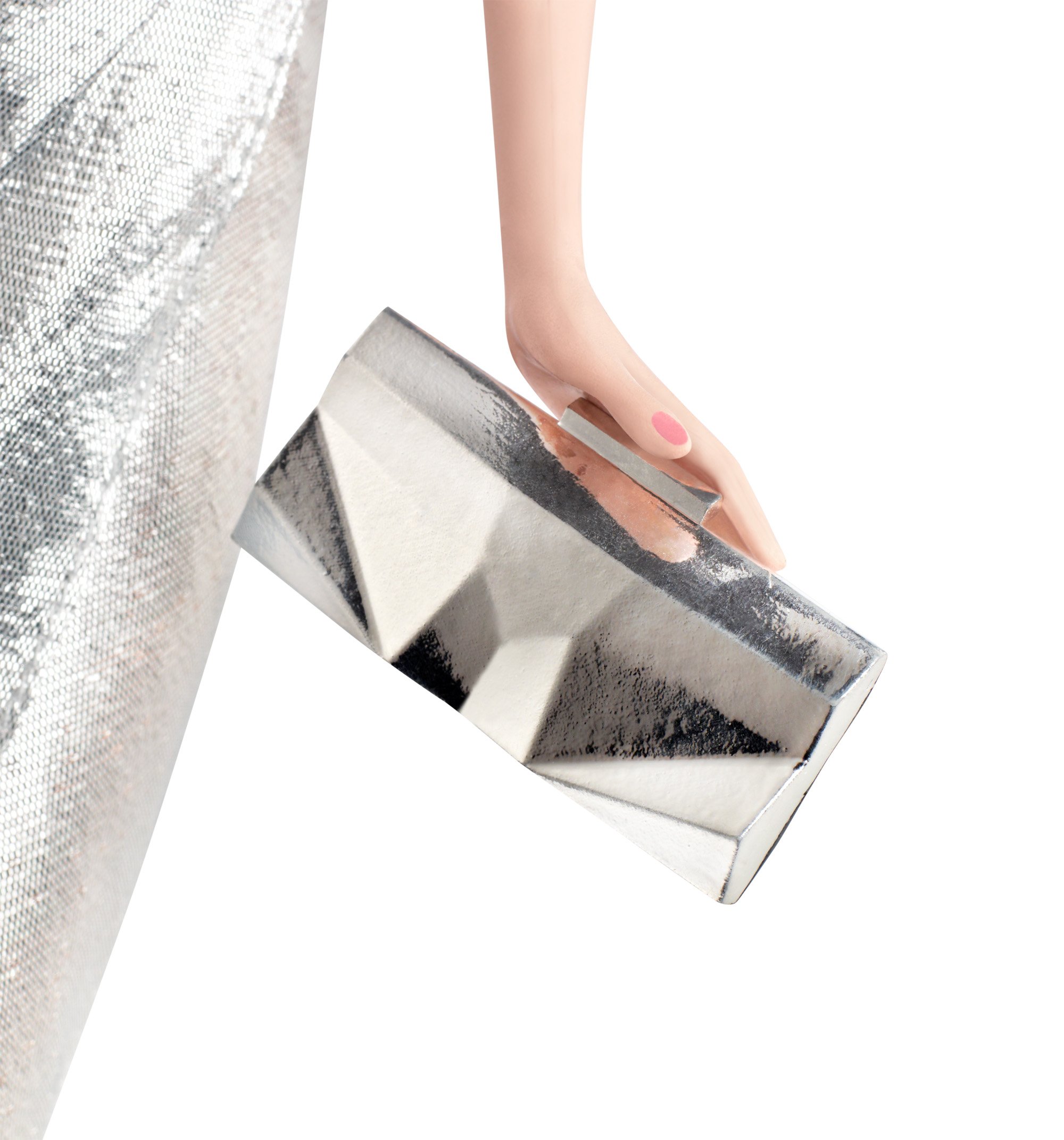 Barbie The Look Silver Dress Doll - Fashion Collectible for Kids & Adults | Perfect for Playtime, Display & Gift Giving