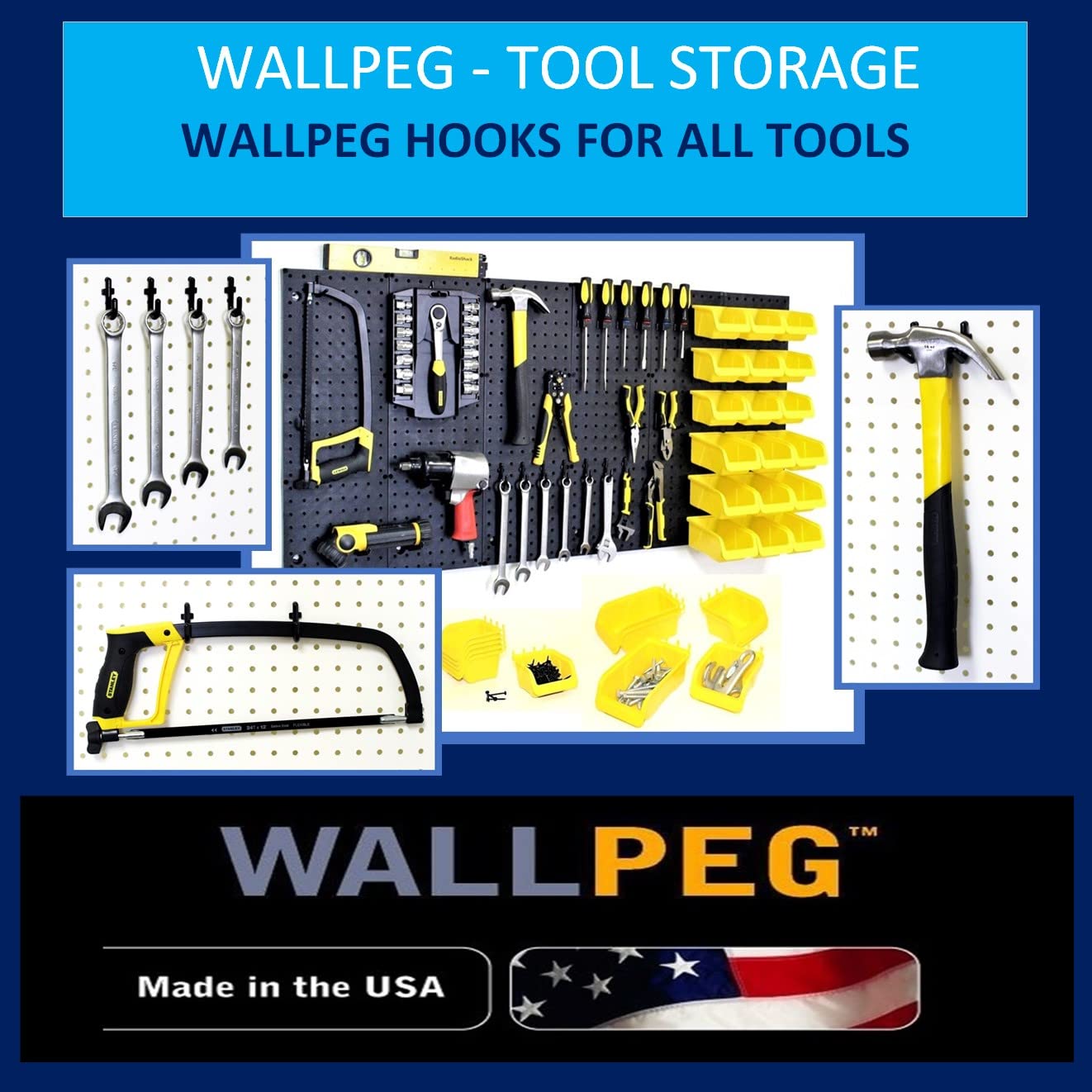 WallPeg Pegboard Panels 24