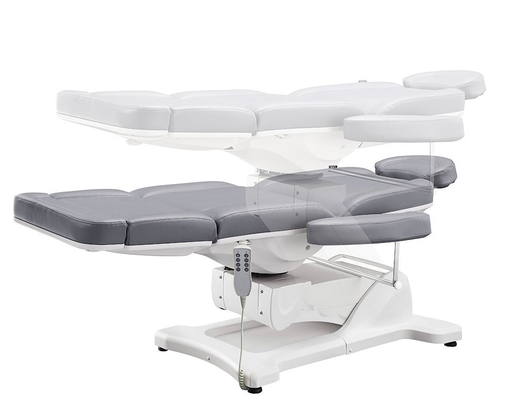 Pavo 4-Motor Rotating Medical Spa Treatment Table & Chair for Massage, Facial, and Body Treatments – Professional Adjustable Reclining Bed for Clinics and Spas