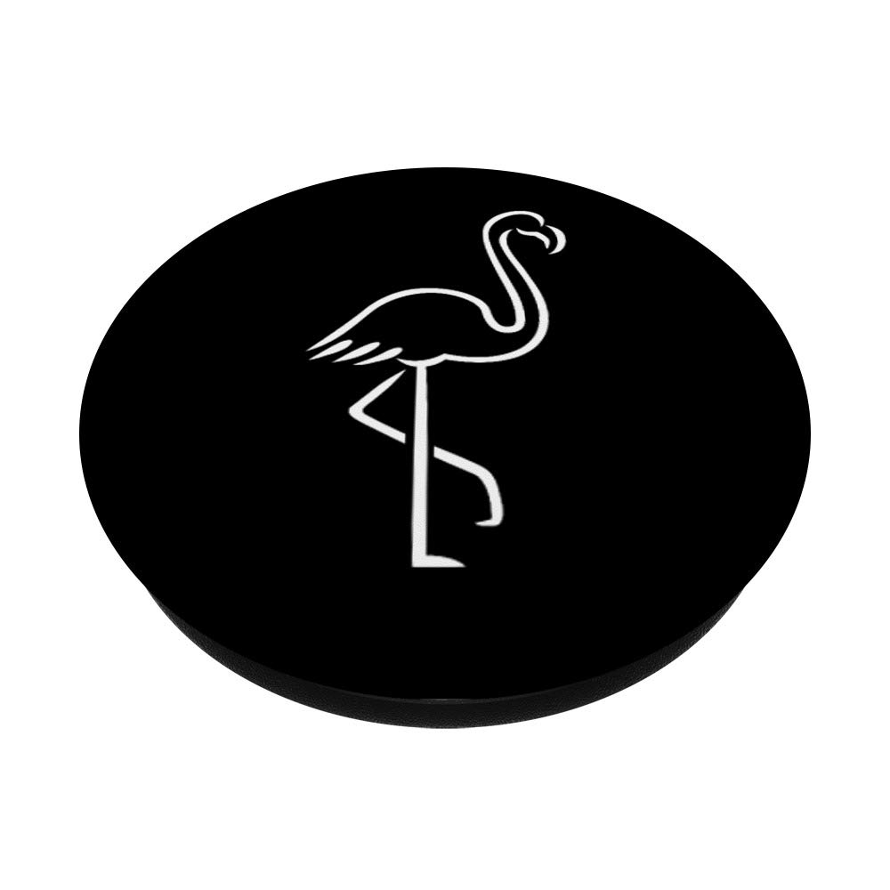 Flamingo PopSockets PopGrip - Interchangeable Phone Grip & Stand for iPhone, Samsung, Tablets | Perfect for Selfies, Video Calls & Secure Holding