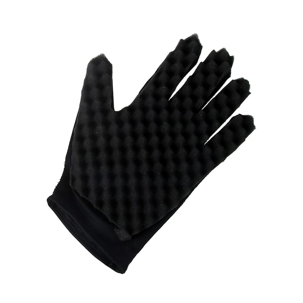 Portable Hair Curling Sponge Gloves & Styling Comb Set - Salon-Quality Hair Styling Tools for Teens & Professionals | Perfect for Home Use, Salons & Beauty Parlors