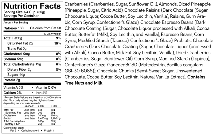 Dark Chocolate Energy Boost™ ReCharge® – 3 Pack, 5oz Bags | Healthy Snack for Hiking, Workouts & Office | Antioxidant-Rich Superfood