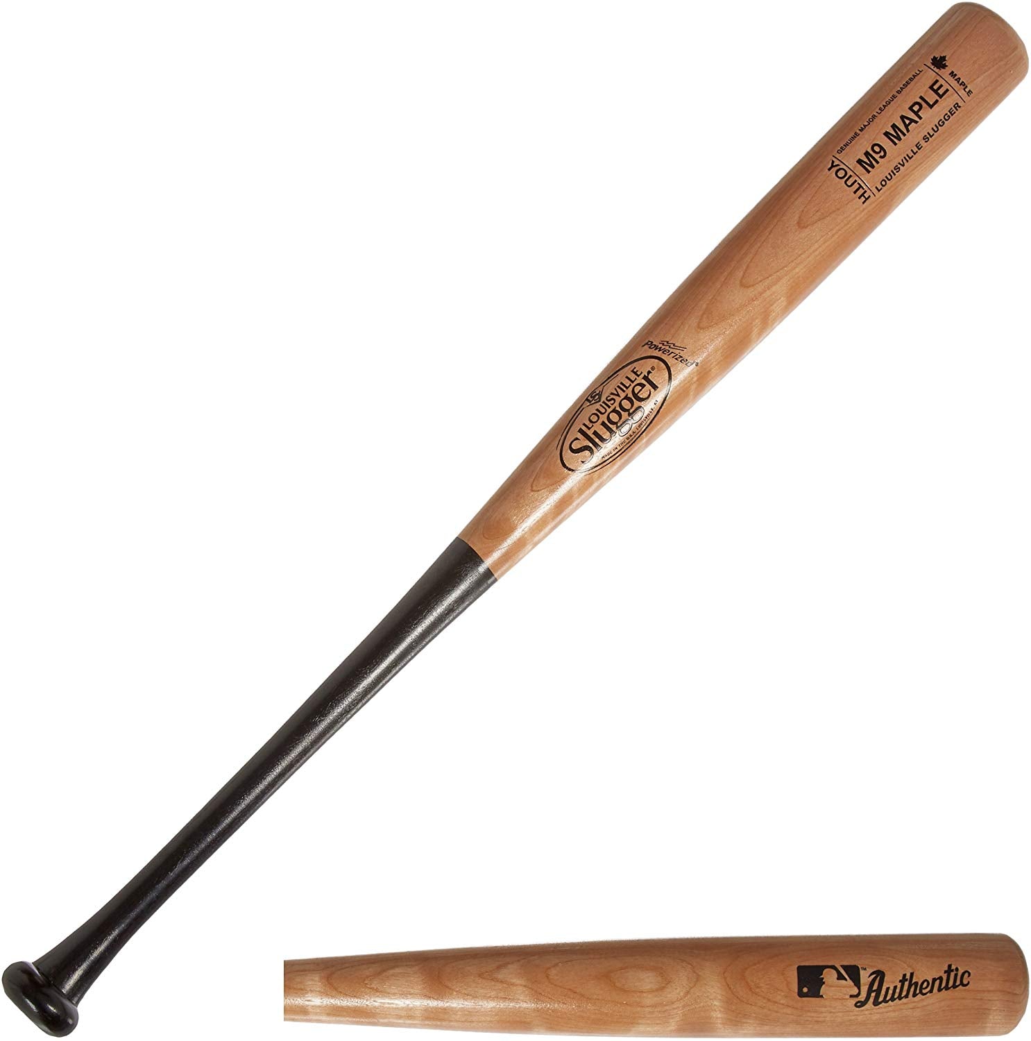 Louisville Slugger I13 WB M9 Maple Baseball Bat - 29 Inch, Black - Premium Maple Wood for Power Hitting - Perfect for Baseball Games & Training