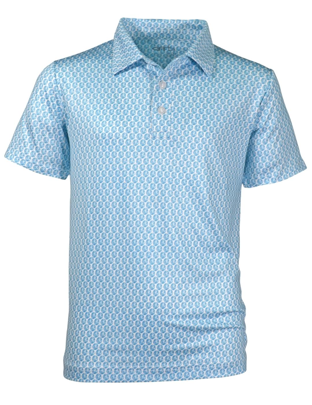 Walker Toddler Boys' Polo Shirt - Soft Cotton Short Sleeve Button Down Top for 1-3 Year Olds - Perfect for Playdates, Daycare & Family Outings
