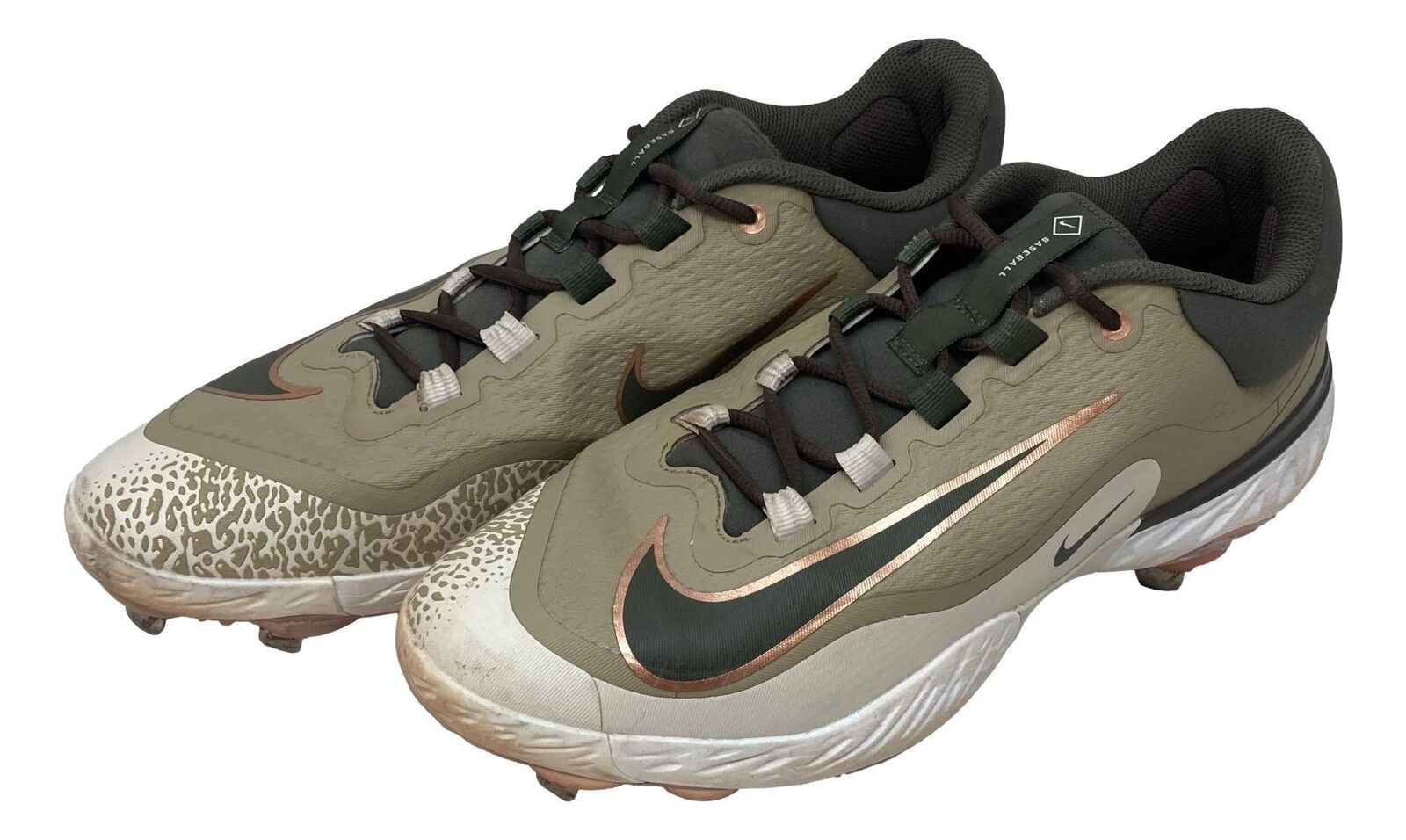 Authentic Adley Rutschman 2024 Game-Used Baltimore Orioles Nike Baseball Cleats - Limited Edition Collectible for MLB Fans - Perfect for Game Day, Memorabilia Display & Sports Enthusiast Gifts