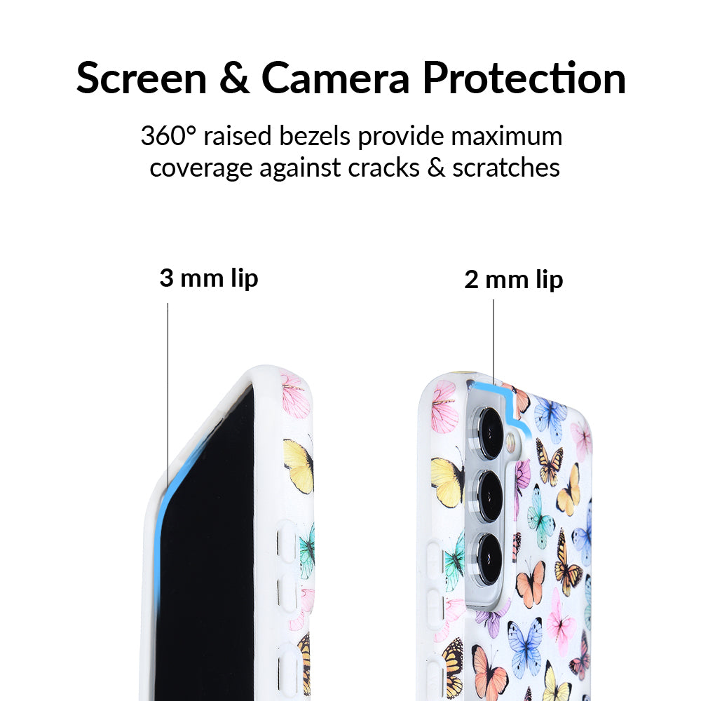 Samsung Phone Case with Butterfly Design - Trendy & Protective Cover for Galaxy Series | Perfect for Everyday Use, Gifts & Fashion Accessories