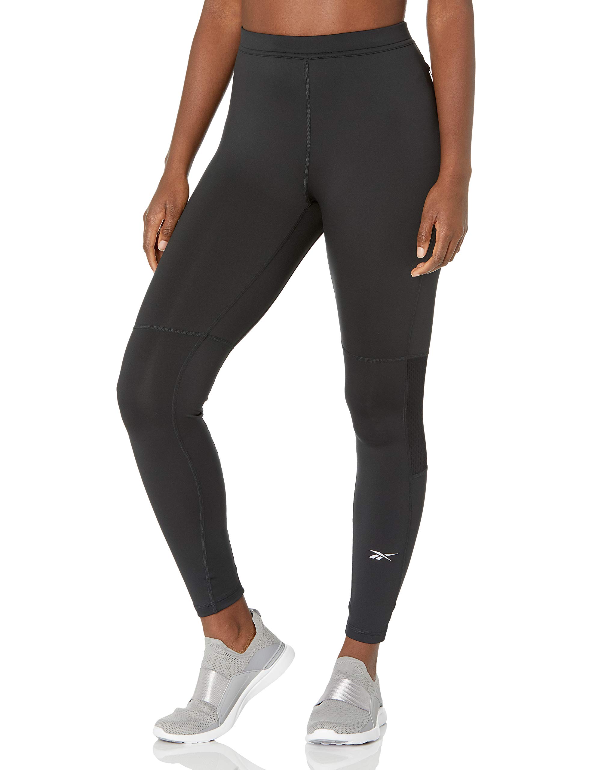 Reebok Men's Running Essentials Speedwick Leggings - Moisture-Wicking Workout Pants for Jogging, Gym & Training | Lightweight & Breathable Running Tights