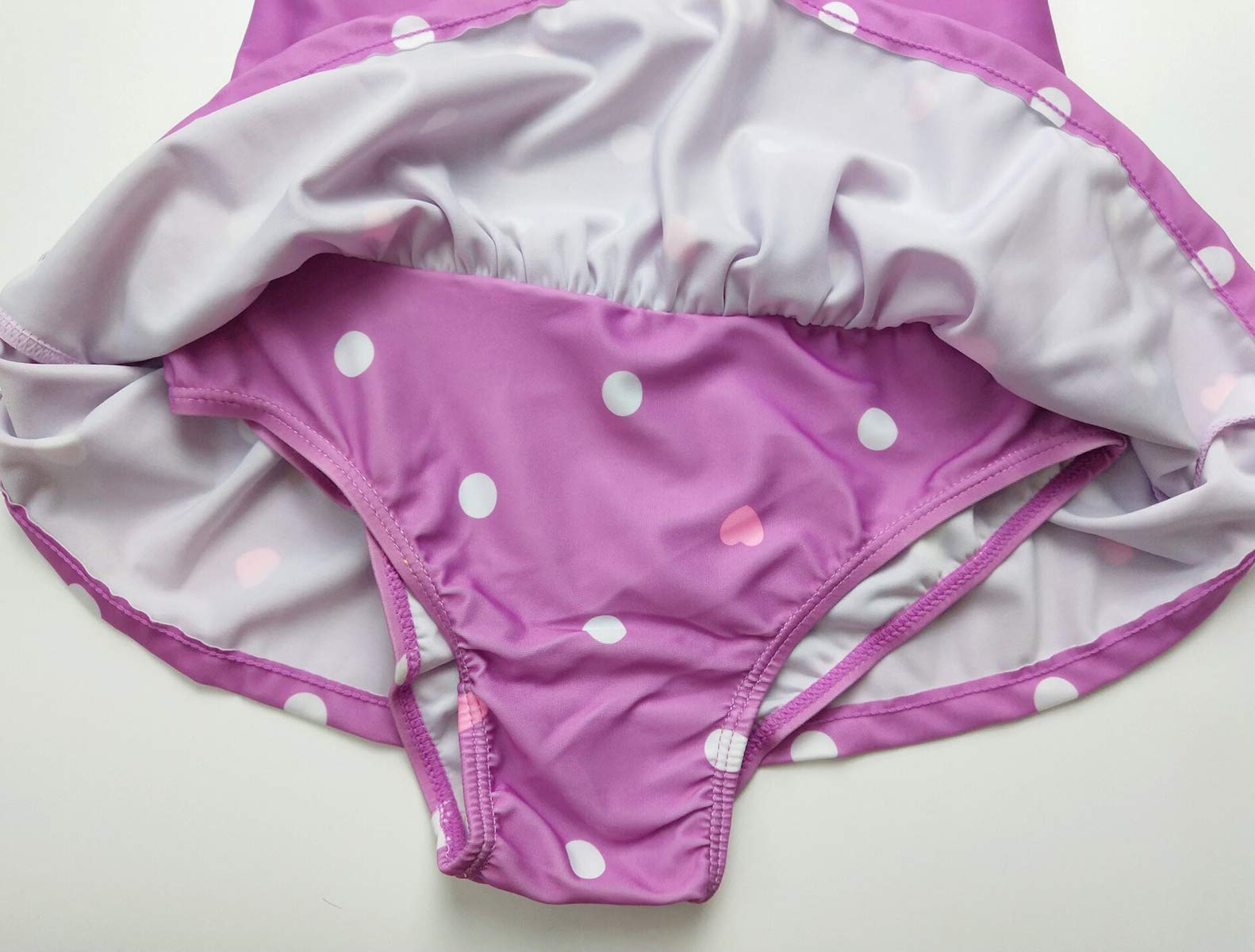 Jastore Girls One Piece Swimsuits for Kids - Cute Bathing Suit with Matching Headband for Beach, Pool & Summer Vacation