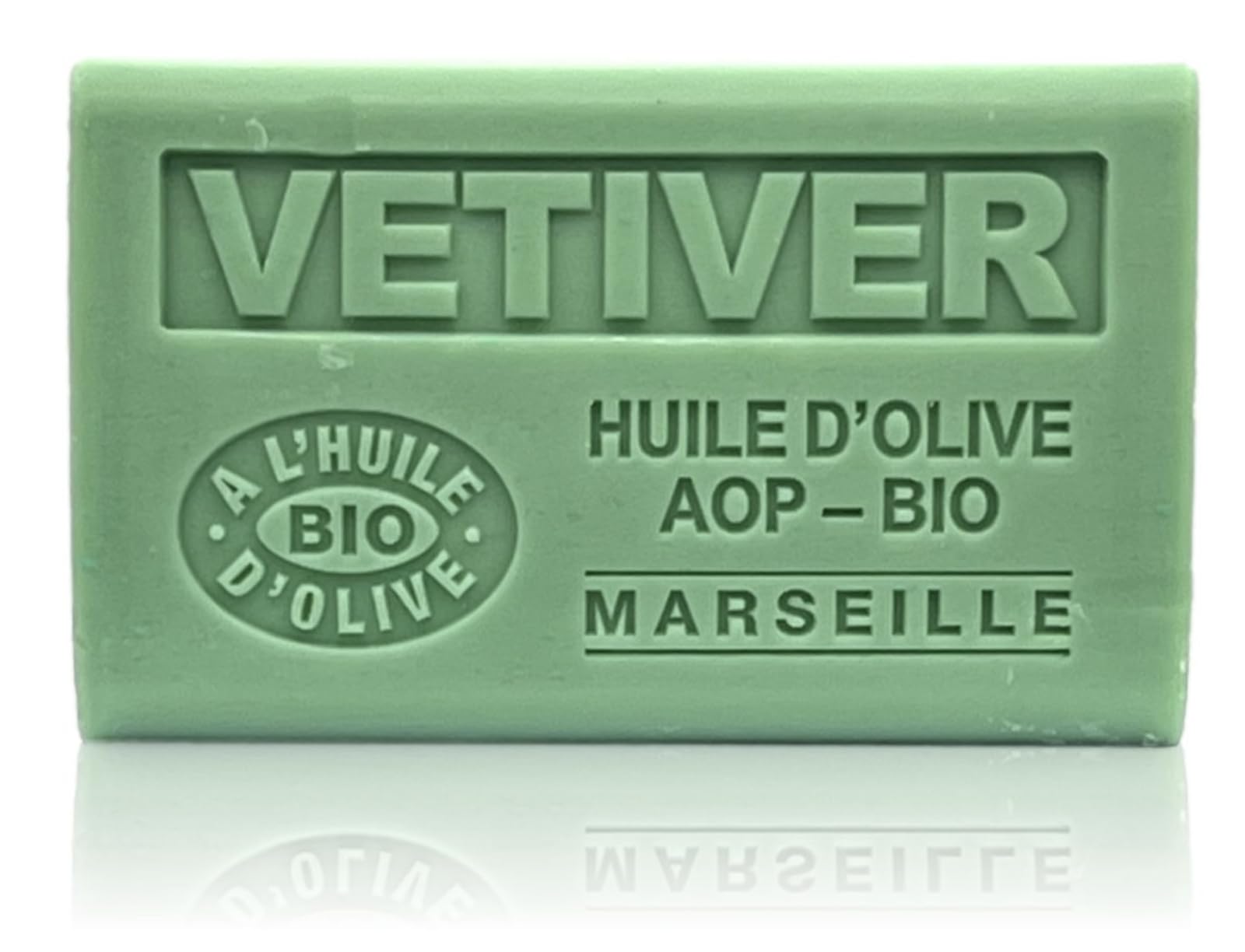 Organic Shea Butter Soap with Vetiver Scent - 125g - Moisturizing & Natural for Dry Skin - Perfect for Bath, Shower & Gift Giving