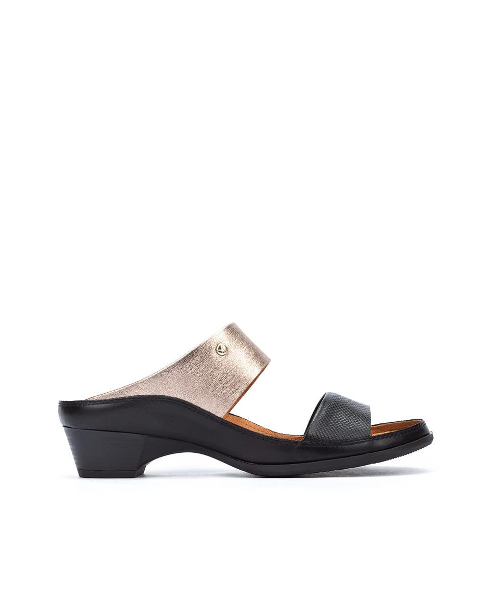 PIKOLINOS Women's Leather Heeled Sandals - Comfortable & Stylish Huelva Design for Summer Outfits & Special Occasions