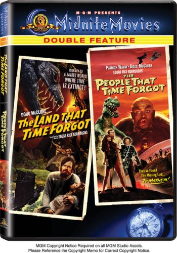 The Land That Time Forgot & The People That Time Forgot - Midnite Movies Double Feature DVD | Classic Sci-Fi Adventure Films | Perfect for Movie Nights and Vintage Film Collectors