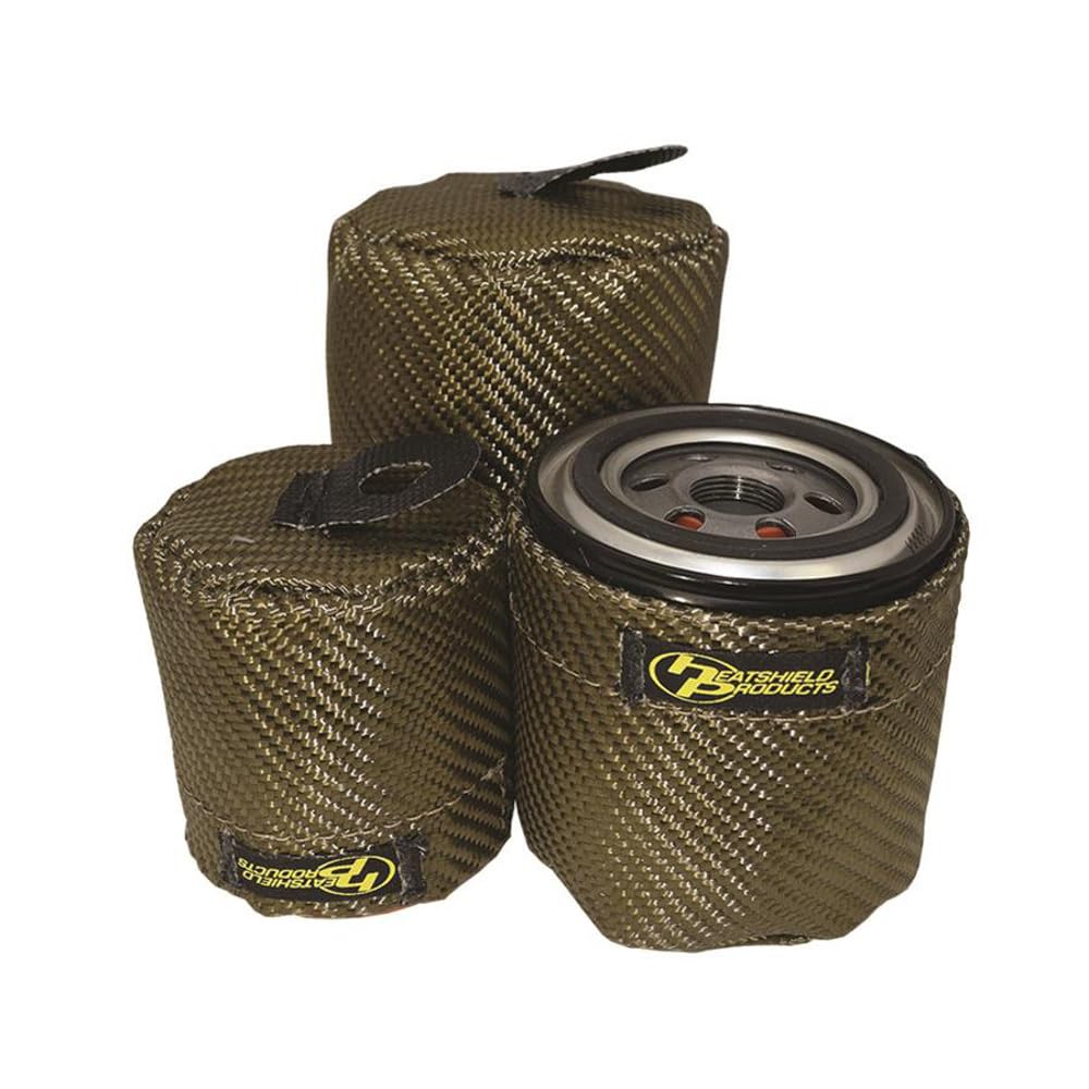 Lava Oil Filter Heat Shield by Heatshield Products (504704) - Protect Your Engine from Overheating for Cars, Trucks & SUVs