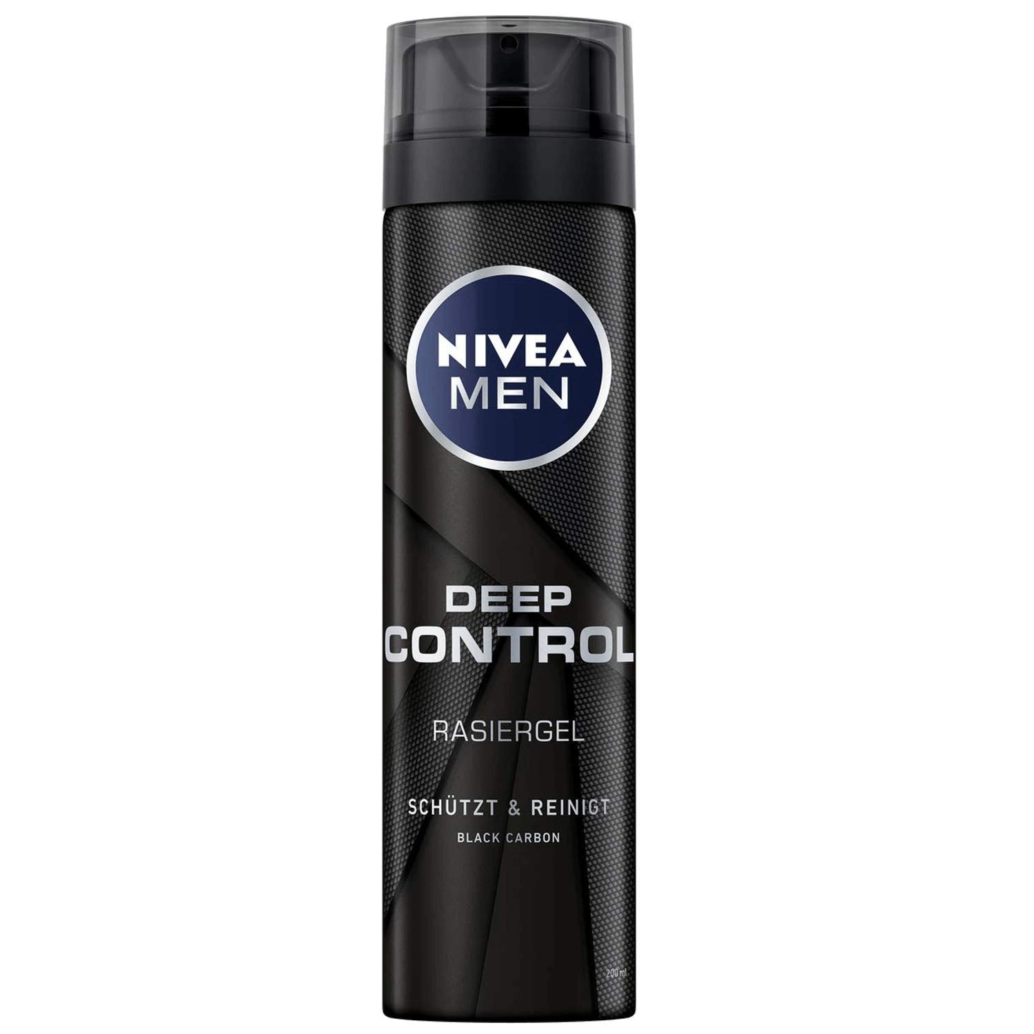 Nivea Men Deep Clean Shave Gel for Sensitive Skin - 200ml Shaving Gel for Smooth, Irritation-Free Shave | Perfect for Daily Grooming & Travel