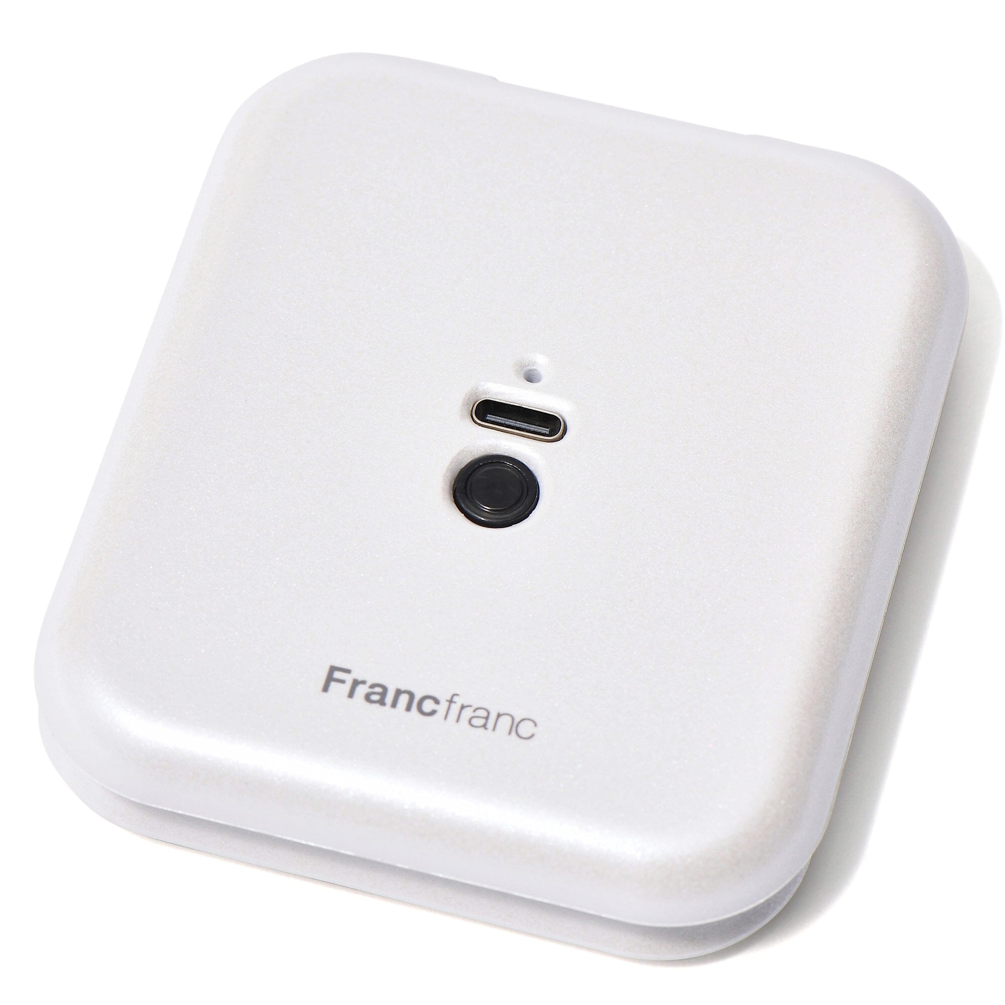 Blanche LED Compact Mirror - White | Portable Makeup Mirror with Bright Light | Perfect for Travel, Home, and On-the-Go Touch Ups