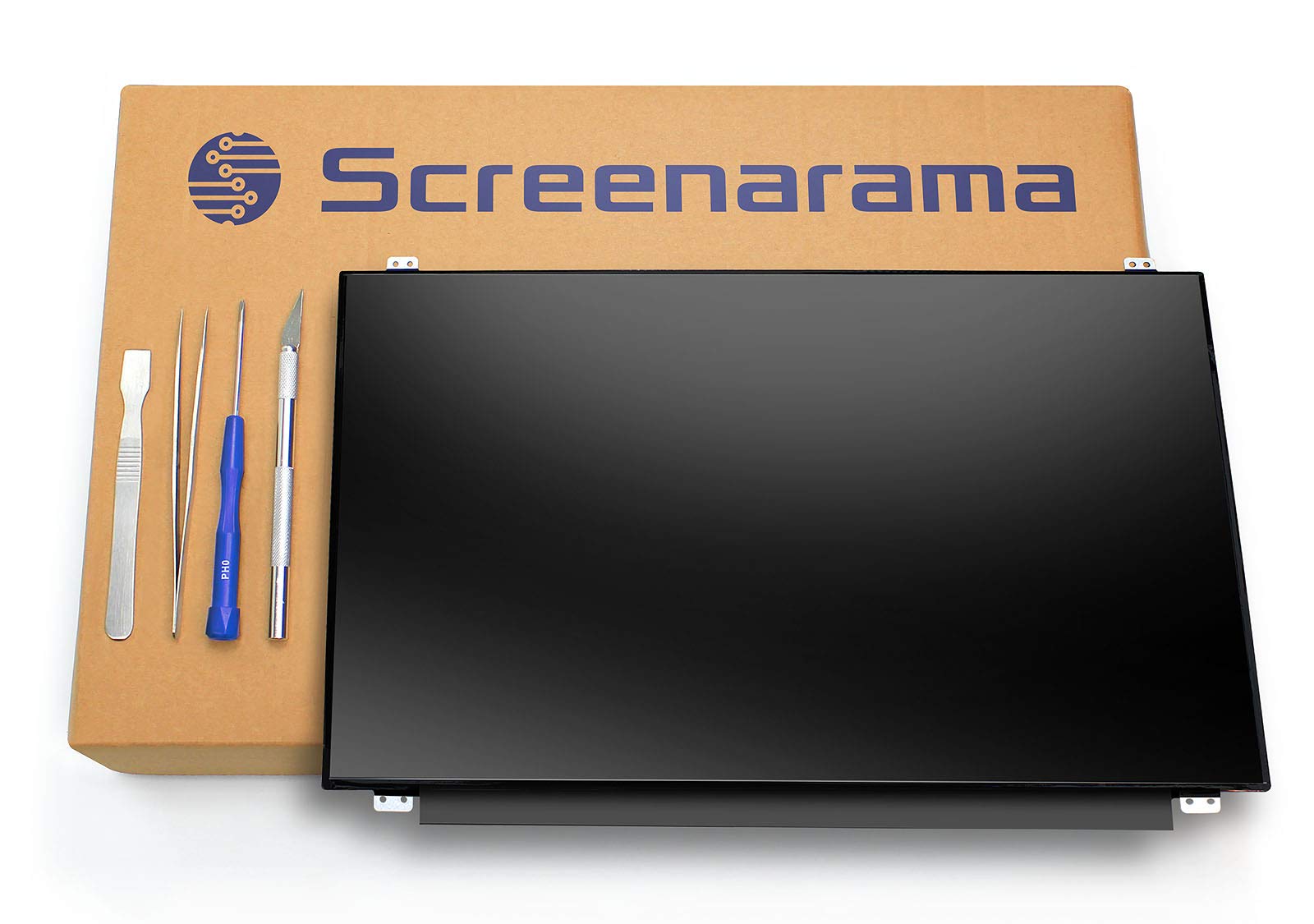 SCREENARAMA B156HTN03.8 LCD Screen Replacement - FHD 1920x1080 Matte Display with Installation Tools | Compatible with Laptop, Monitor & DIY Repair Projects