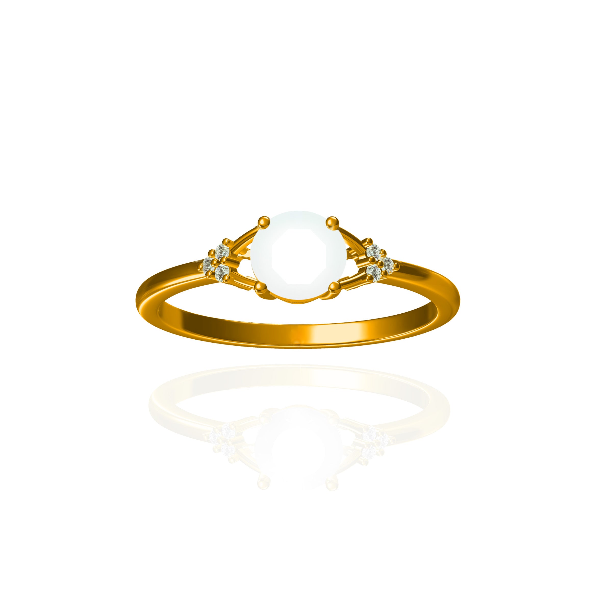 Elysian Glow Breast Milk Jewelry - Custom Keepsake Ring for Nursing Moms | Memorial Jewelry for Breastfeeding Mothers | Perfect Gift for New Moms & Baby Showers