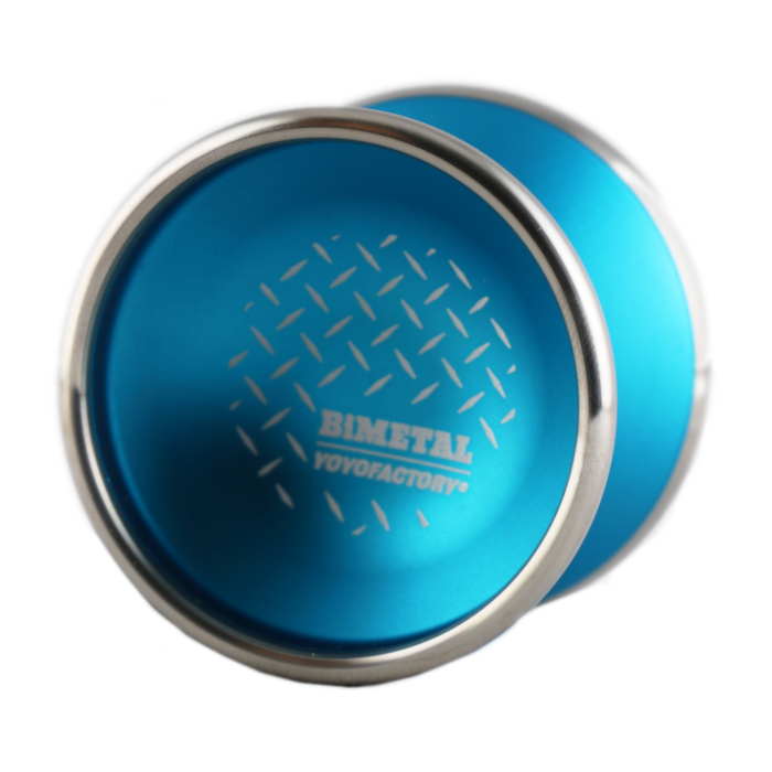 YoYoFactory BiMetal Professional Yo-Yo for Advanced Players - High Performance Metal Yoyo for Tricks, Competitions & Outdoor Play