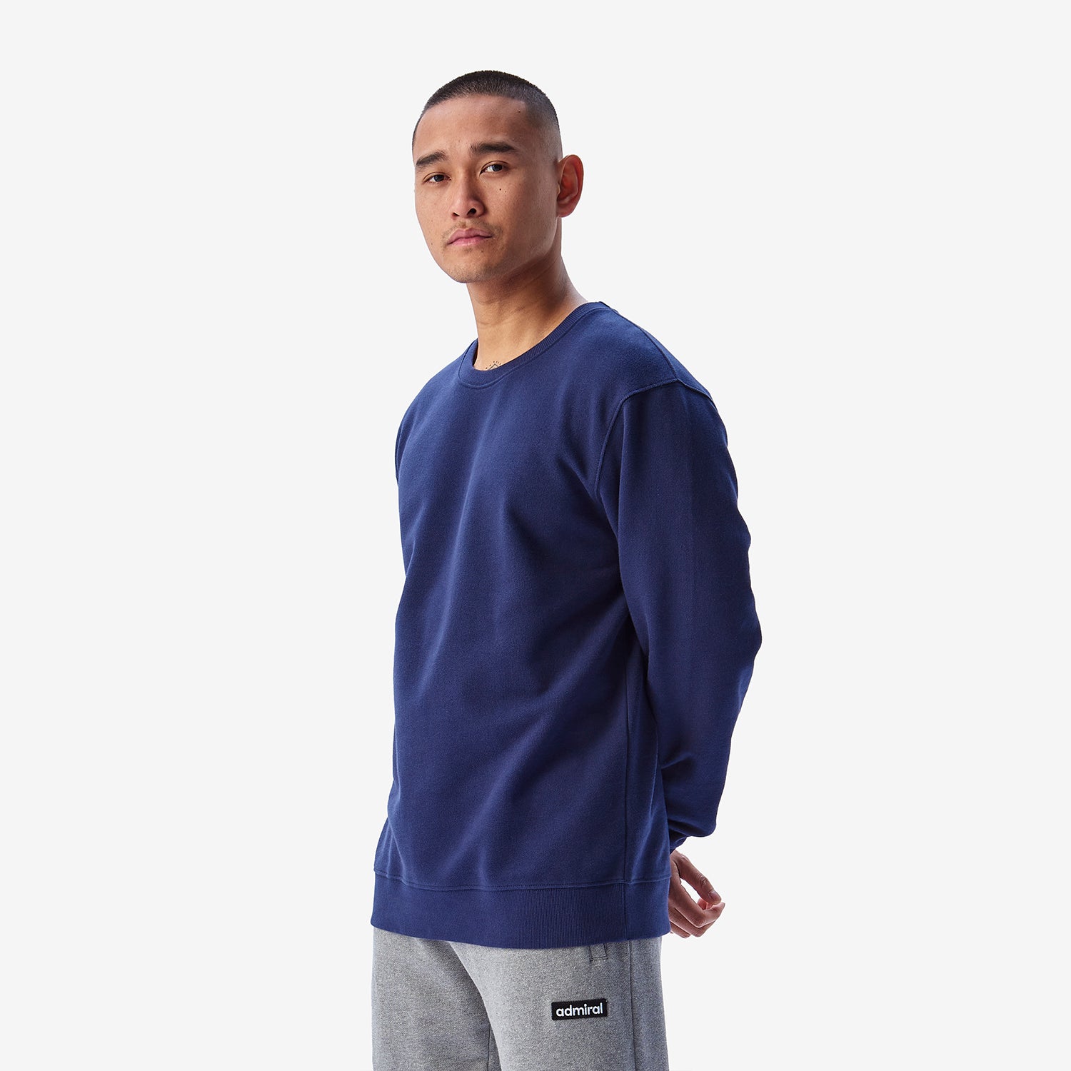 Premium Stamford Sweatshirt for Men & Women - Soft Navy Blue Pullover Hoodie | Cozy Casual Wear for Fall, Winter & Outdoor Activities