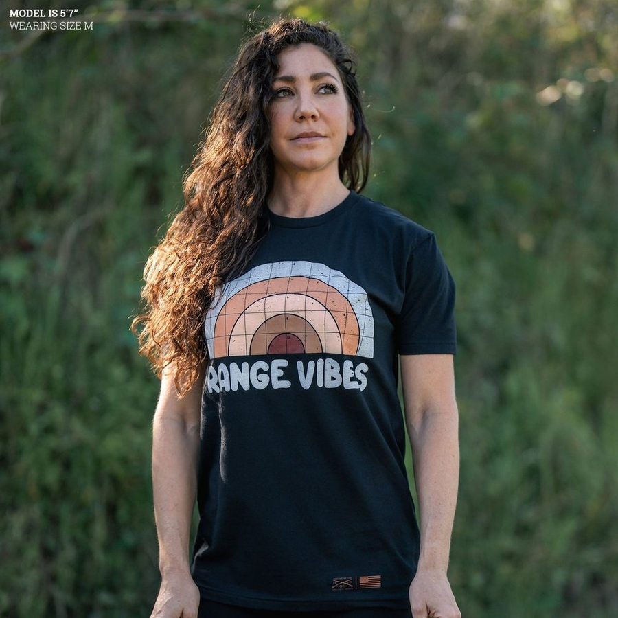 Women's Range Vibes Boyfriend Fit T-Shirt - Soft Cotton Relaxed Fit Tee for Casual Wear & Everyday Outfits | Perfect for Weekend, Lounge & Street Style
