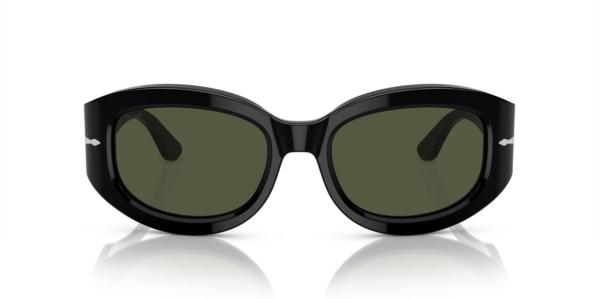 Persol PO3335S Square Sunglasses for Men & Women – Classic UV Protection Polarized Lenses – Perfect for Driving, Travel & Outdoor Activities