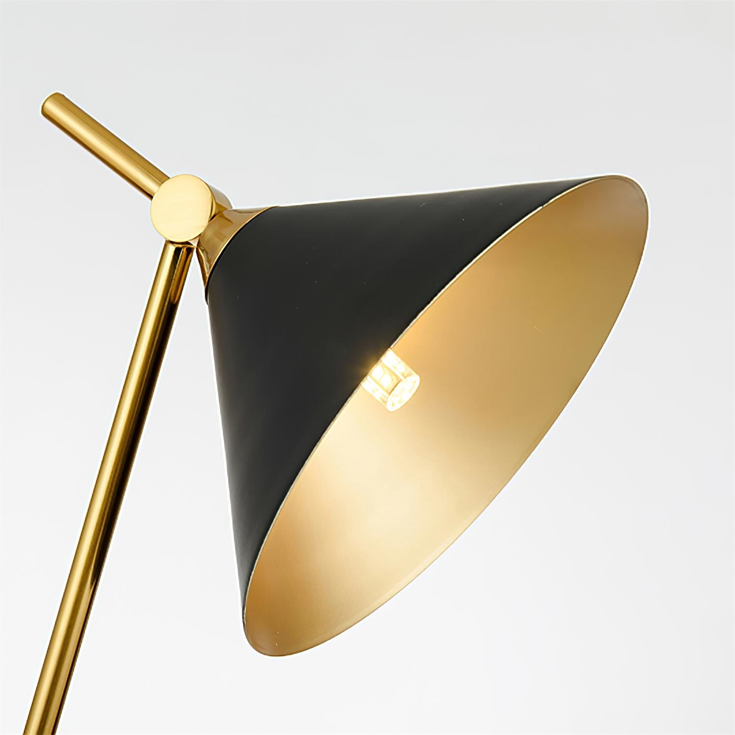 Cleo Table Lamp - Modern LED Desk Light for Home Office, Bedroom & Living Room - Stylish Nightstand Lamp with Adjustable Brightness for Reading & Decor