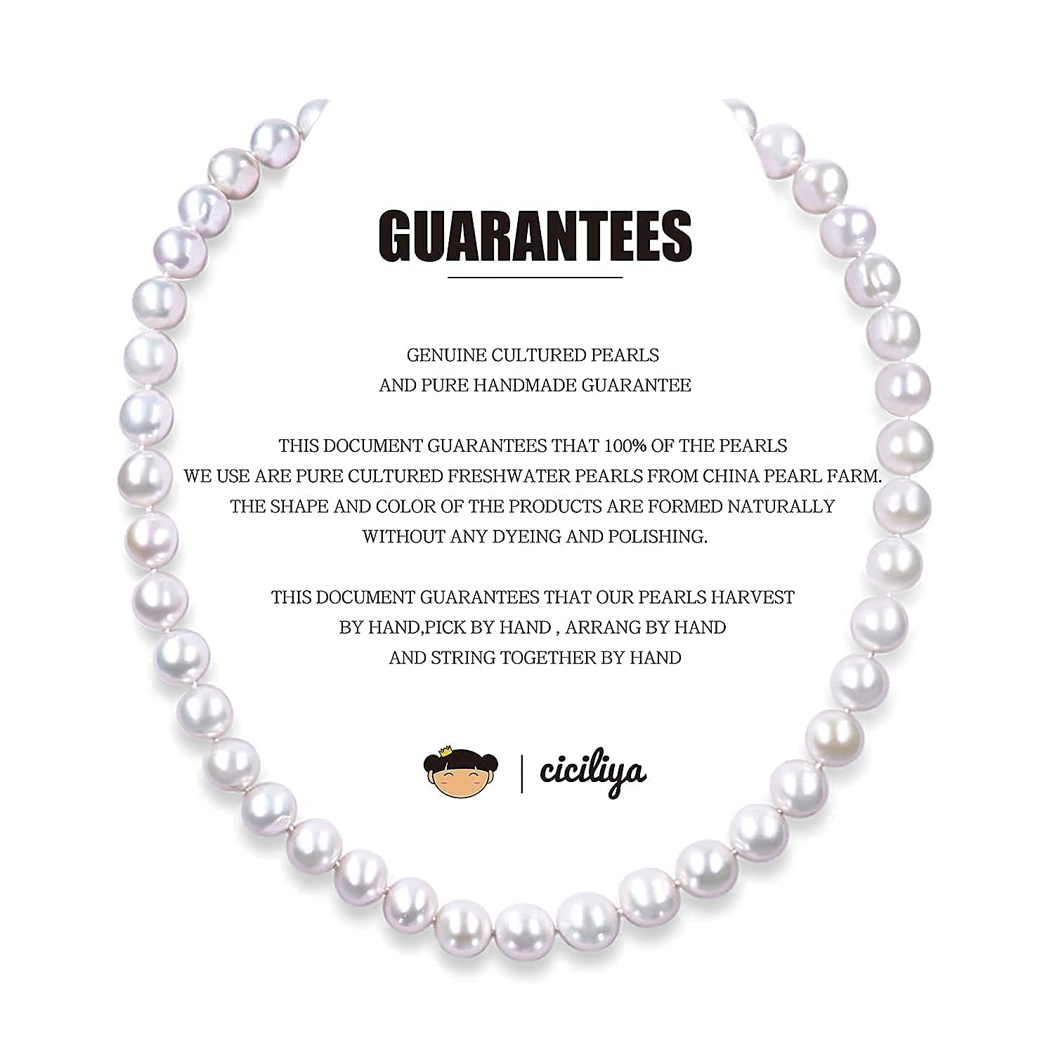 Elegant Freshwater Pearl Necklace Set with Matching Bracelet & Stud Earrings in Leather Gift Box - Perfect for Women's Birthday, Anniversary & Wedding Jewelry Gifts