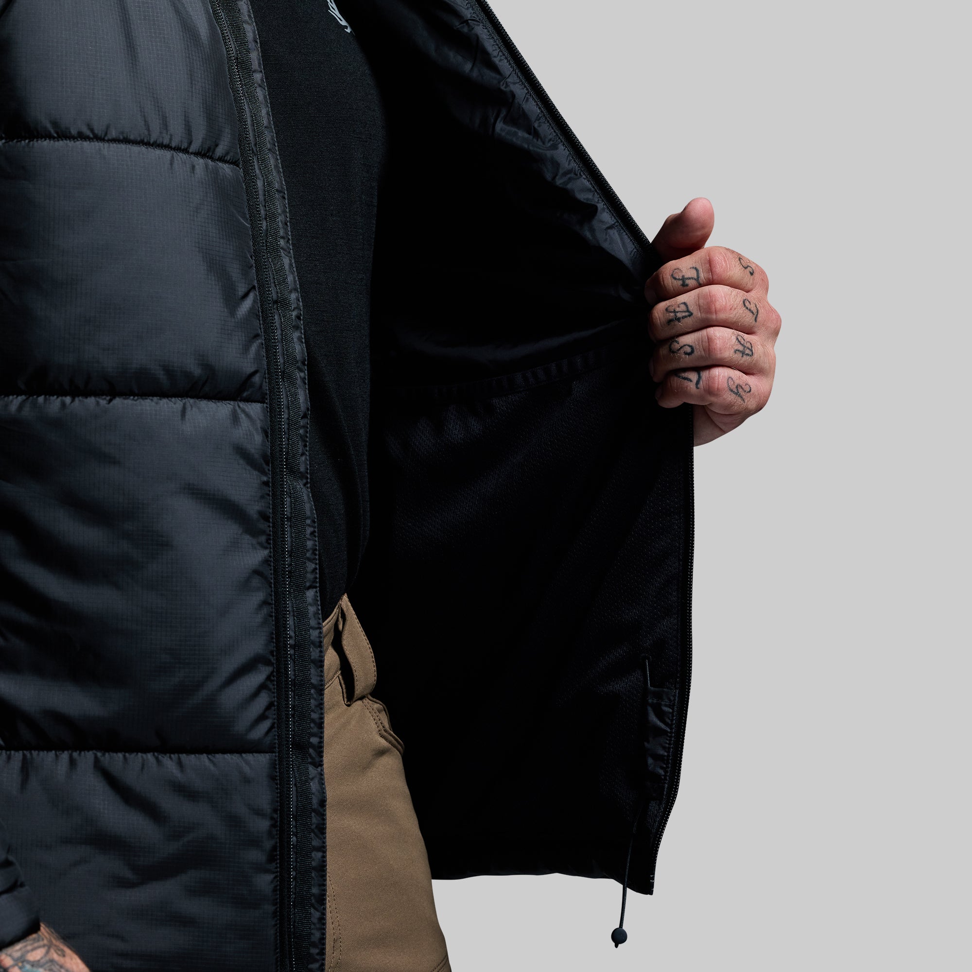 Men's Tundra Jacket 2.0 - Waterproof Winter Coat for Hiking & Outdoor Activities (Black)