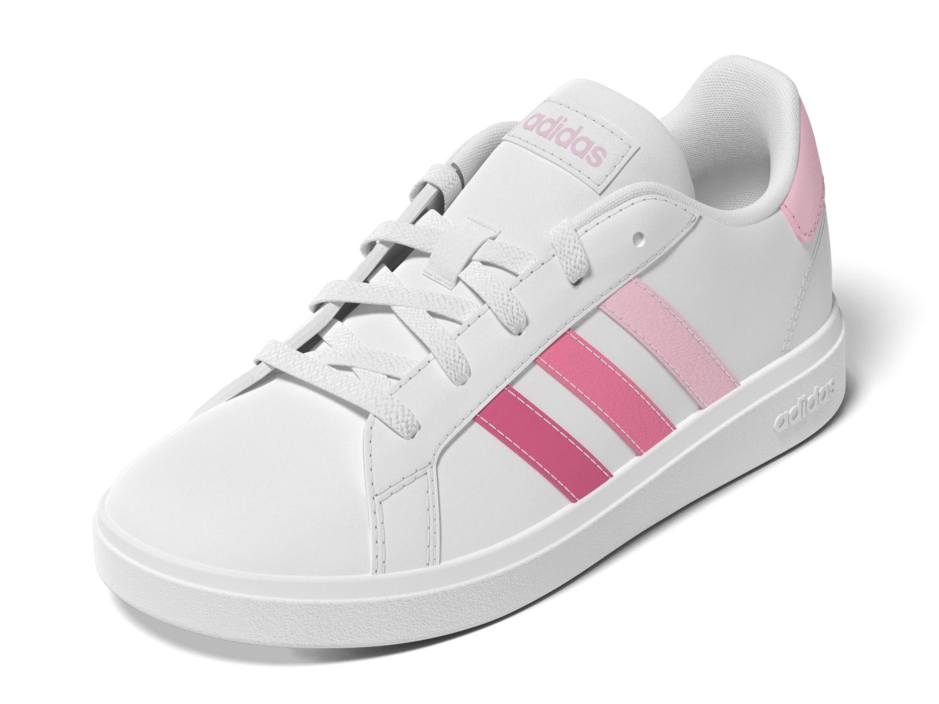 Adidas Kids Grand Court 2.0 Sneakers - Lightweight Comfortable Tennis Shoes for Boys & Girls - IG0440 - Perfect for School, Sports & Everyday Wear