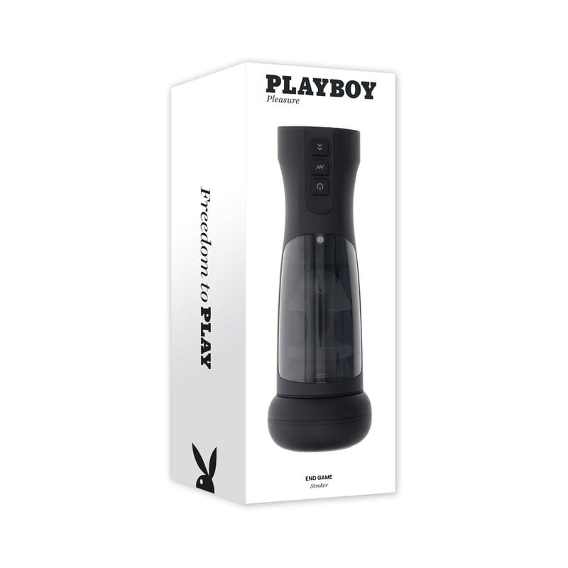 PB End Game Rechargeable Stroker 2 - Powerful Male Masturbator with 10 Vibration Modes, Waterproof & USB Charging - Perfect for Solo Pleasure & Couples Play