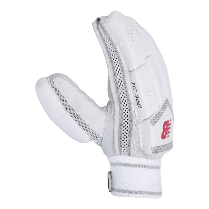 New Balance TC 360 Adult Cricket Batting Gloves - Breathable & Protective Cricket Gloves for Men - Perfect for Practice & Match Play