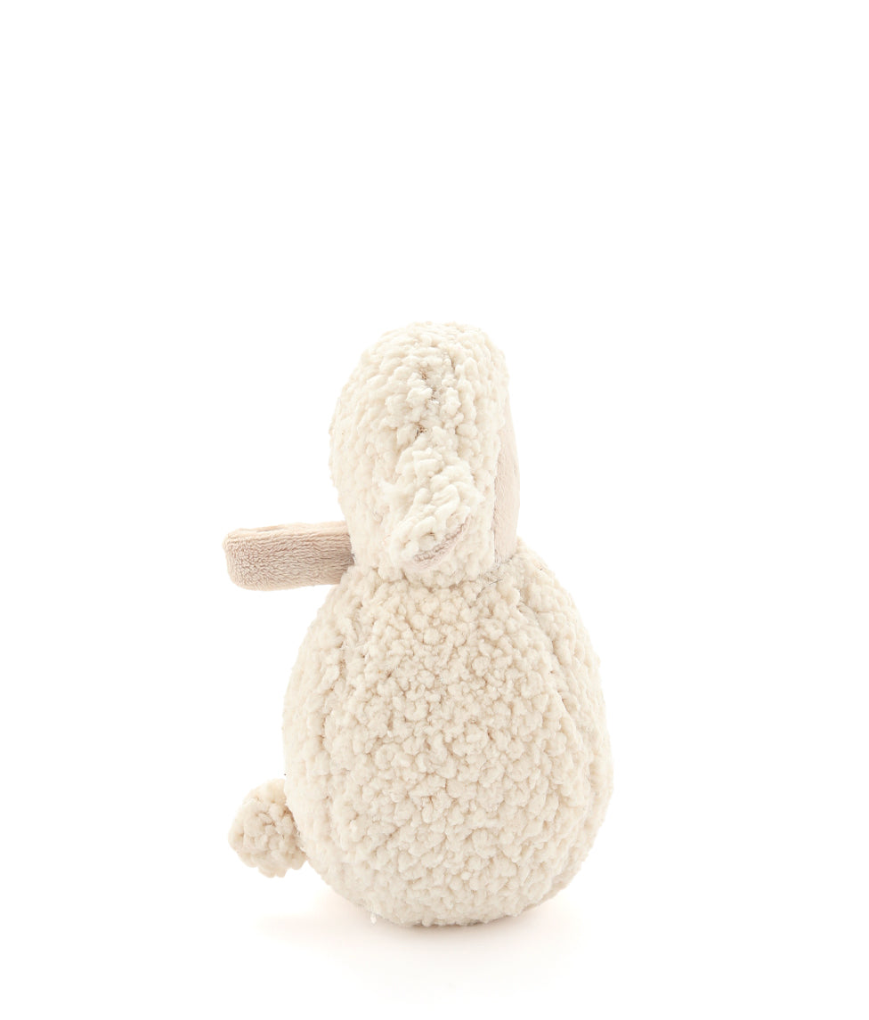 Sophie Sheep Roly Poly Rattle Toy - Cute Tumbling Baby Shaker with Soft Textures & Gentle Sounds - Perfect for Newborns, Infants & Toddlers - Great for Tummy Time, Sensory Play & Early Learning Development
