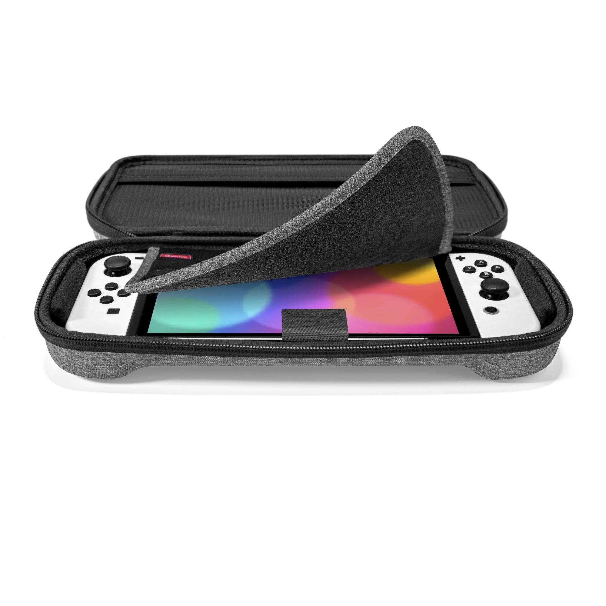 Premium Nintendo Switch Medium Carrying Case - Protective Hard Shell Travel Cover for Switch Console & Accessories - Perfect for Gaming On-The-Go, Travel & Storage