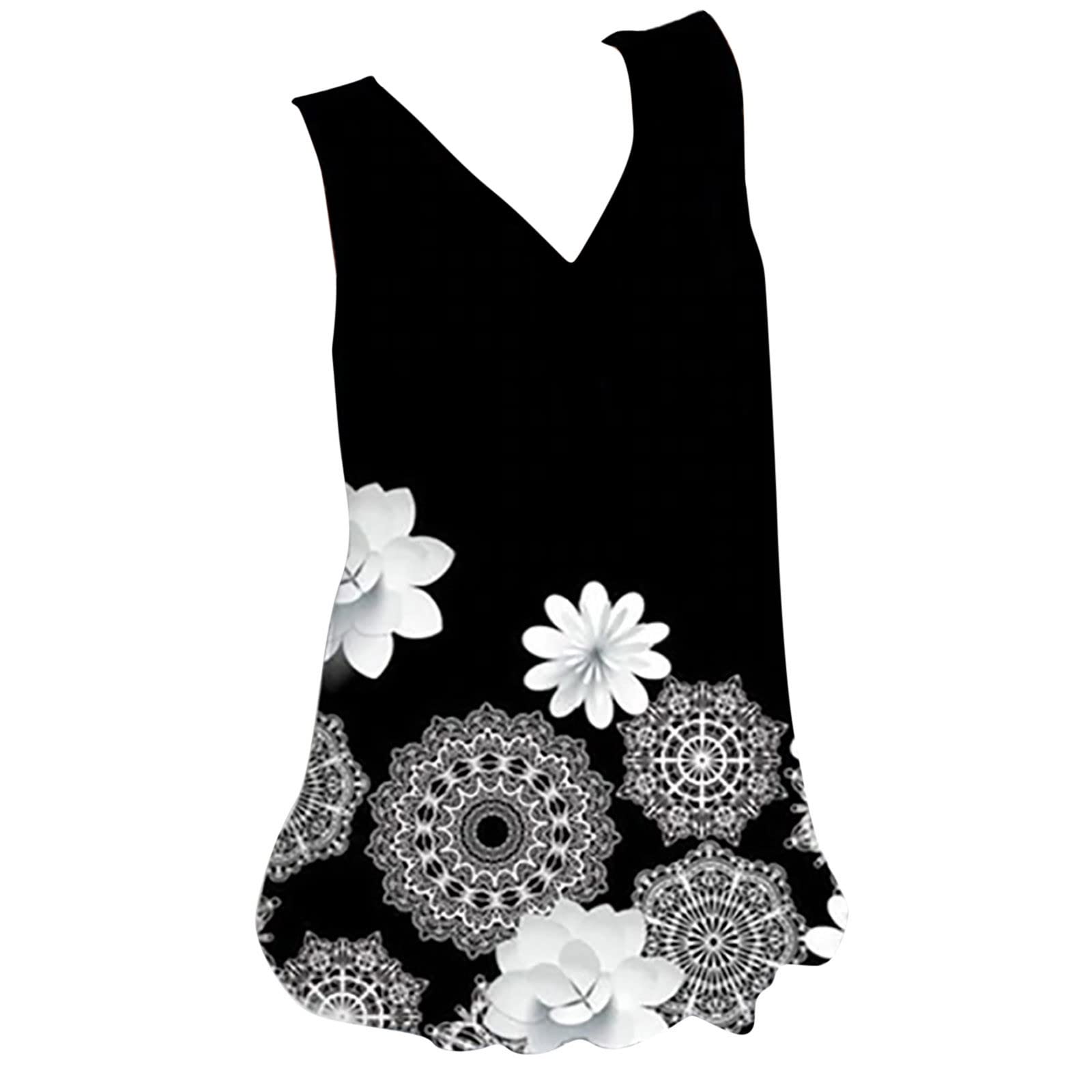 Women's Sleeveless Tank Tops - Sexy Summer Blouses & Lace Camisoles for Plus Size, Flowy Loose Fit Casual Tops | Perfect for Beach, Vacation & Everyday Wear