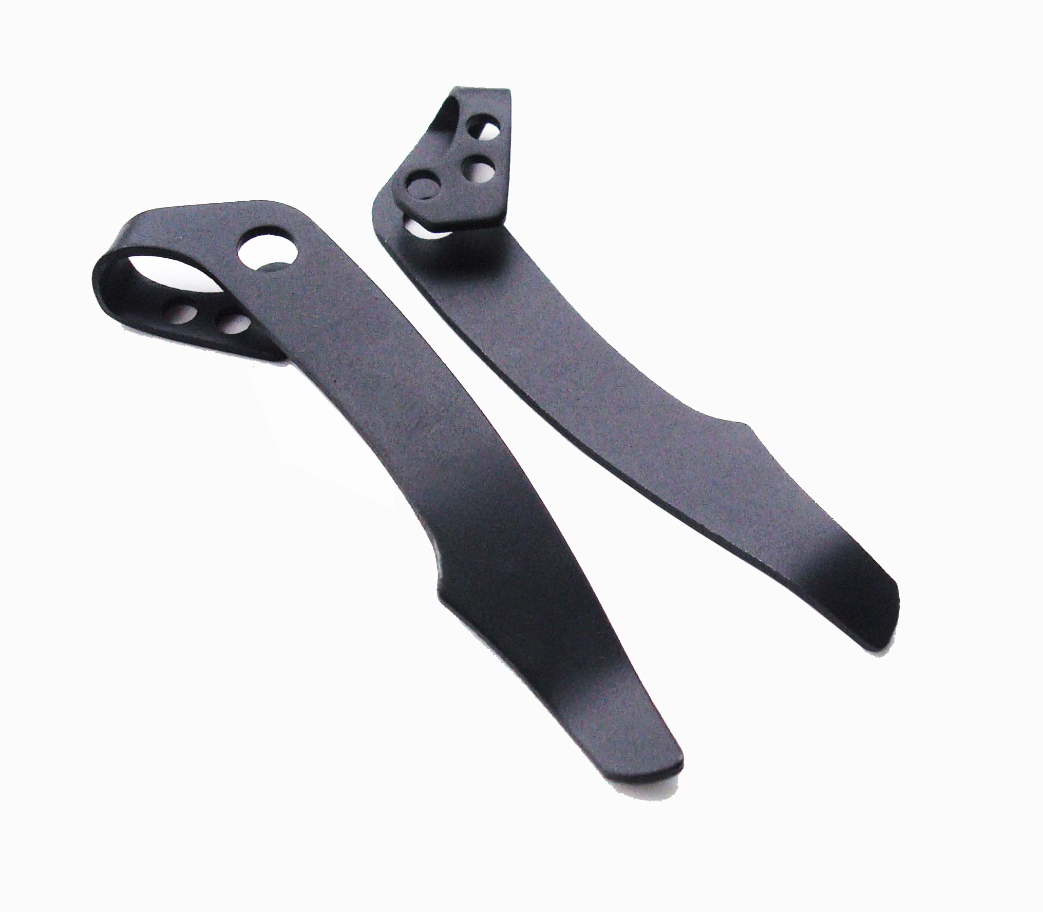 2-Pack EDC Deep Carry Pocket Clip for Voyager Knife - Folding Knife Screw Clips with 6 Screws - Perfect for Knife Makers & DIY Enthusiasts - Ideal for Everyday Carry, Outdoor Adventures, and Tactical Use