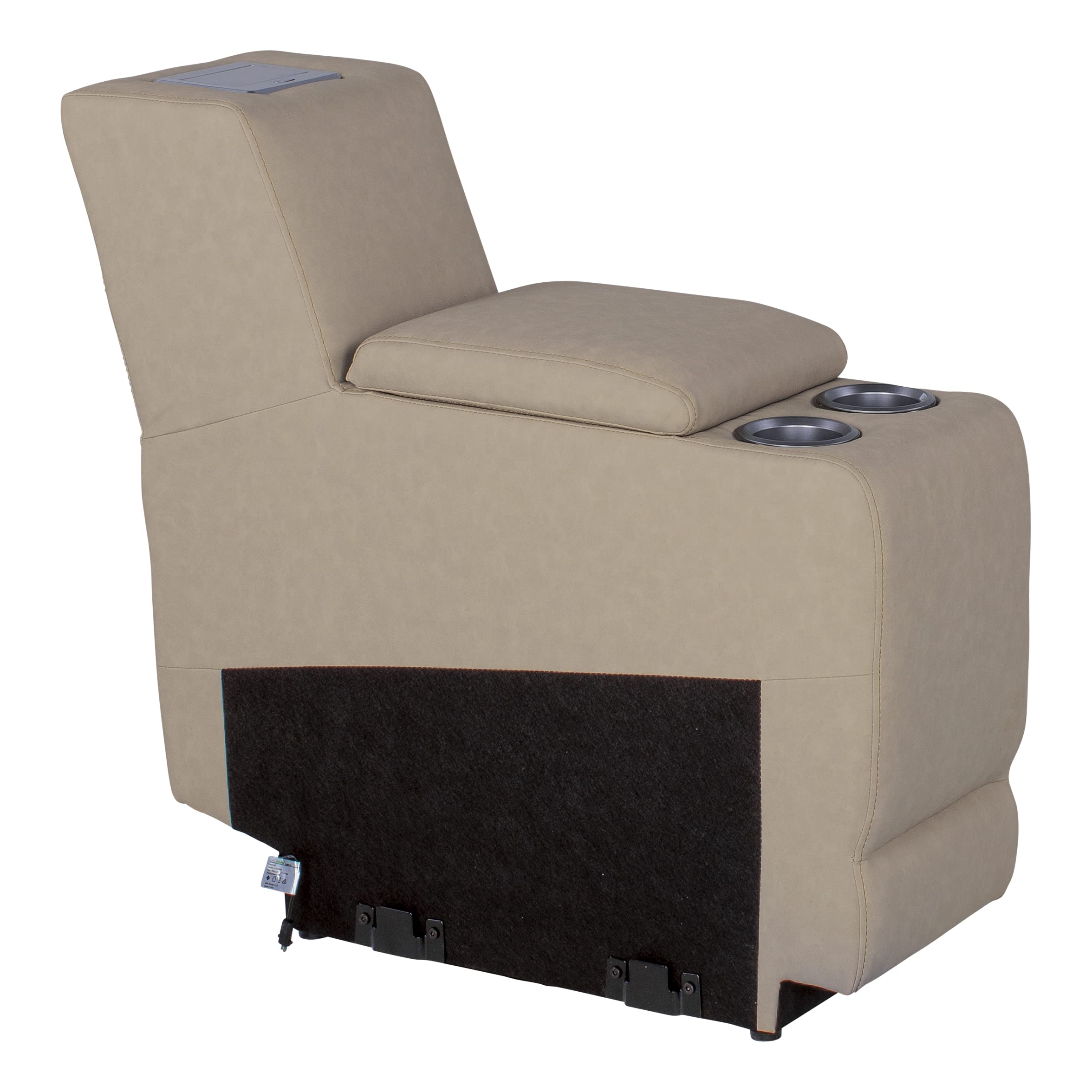 Thomas Payne Seismic Series Theater Seating with Center Console for 5th Wheel RVs, Travel Trailers & Motorhomes – Premium RV Furniture for Home Theater & Entertainment in Altoona