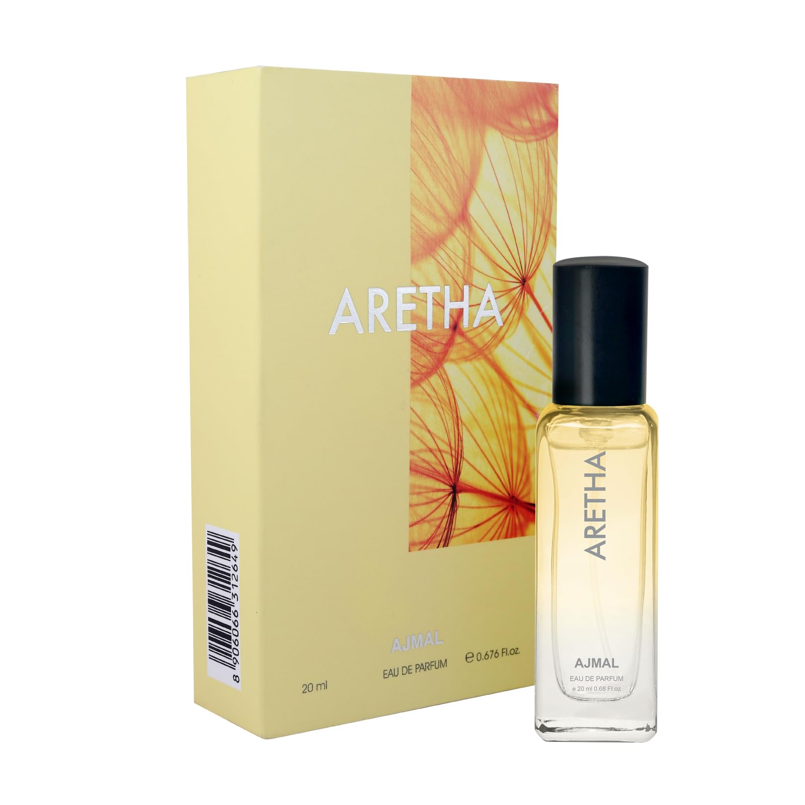 AJMAL Aretha EDP Spray for Women - Floral Perfume, 20ml | Long-Lasting Fragrance for Daily Wear & Special Occasions