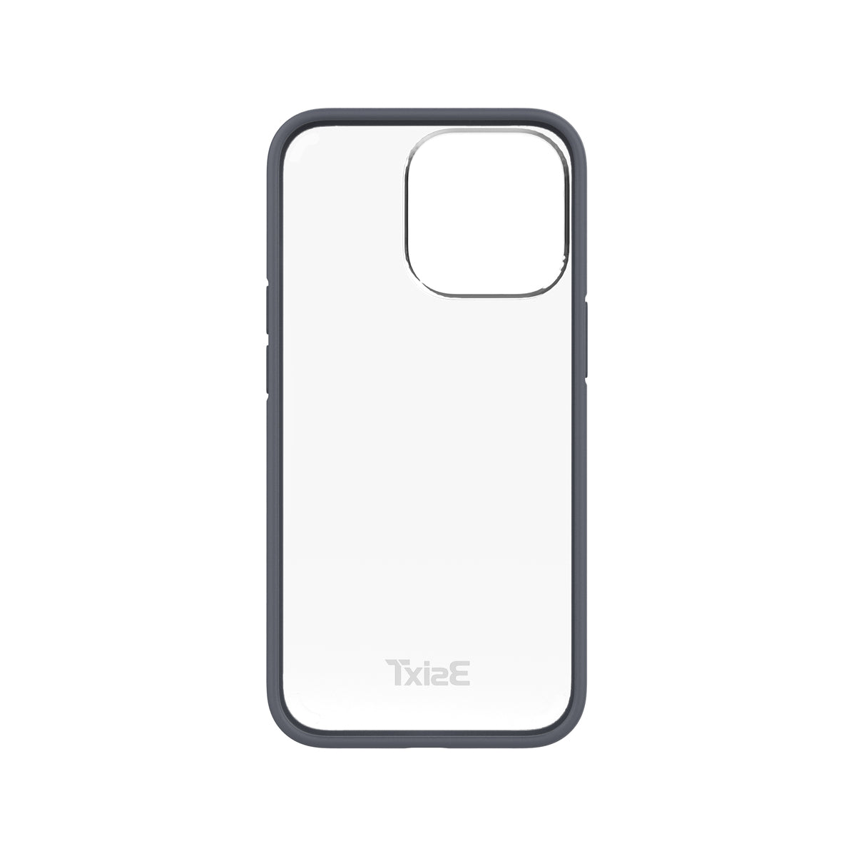 3sixT BioFlex iPhone 13 Pro Max Shockproof Case - Clear/Grey Bumper Cover | Ultra Protection for Drops & Scratches | Perfect for Outdoor, Work & Daily Use