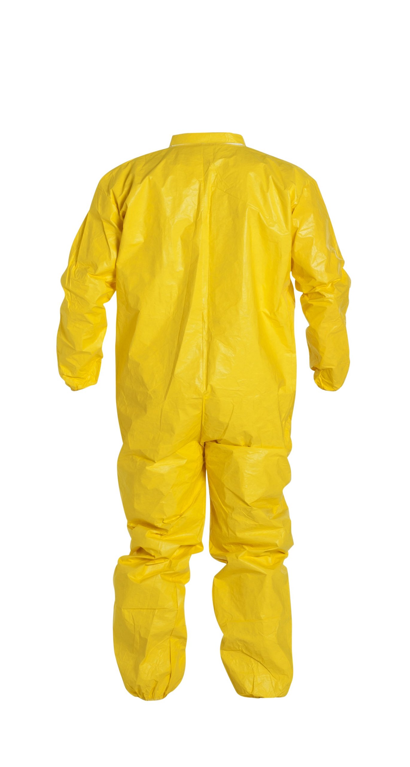 DuPont Tychem 2000 Chemical Resistant Disposable Coverall - Elastic Cuffs & Serged Seams - Yellow XL (12-Pack) | Hazardous Material Protection for Industrial, Laboratory & Emergency Response Workers