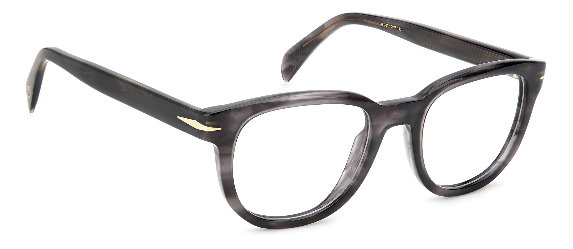 David Beckham DB7097 Sunglasses - Polarized Aviator Style for Men & Women - UV Protection, Fashionable & Comfortable - Perfect for Driving, Travel & Outdoor Activities